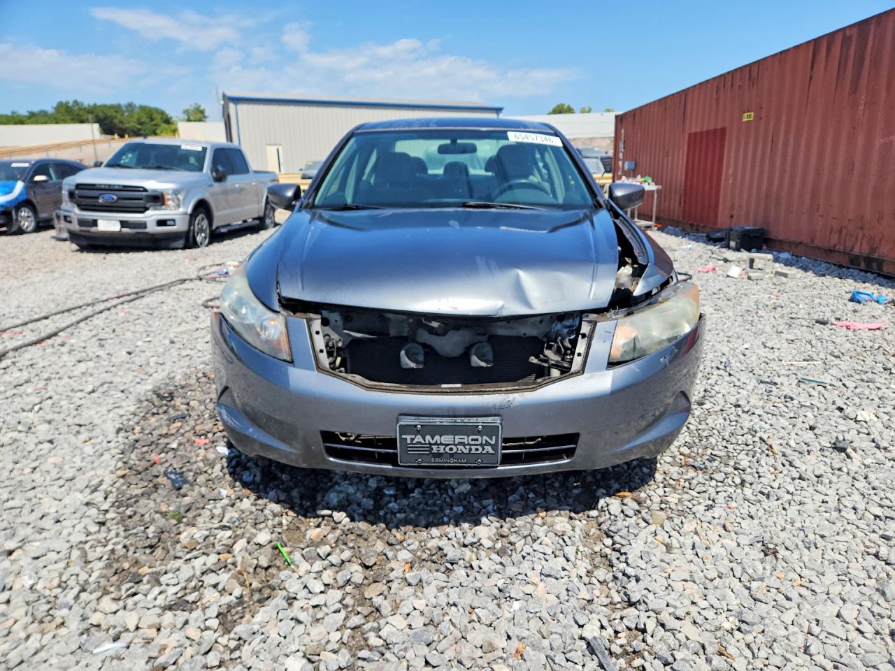 2009 Honda Accord Lx Gray vin: 1HGCP26369A088227
