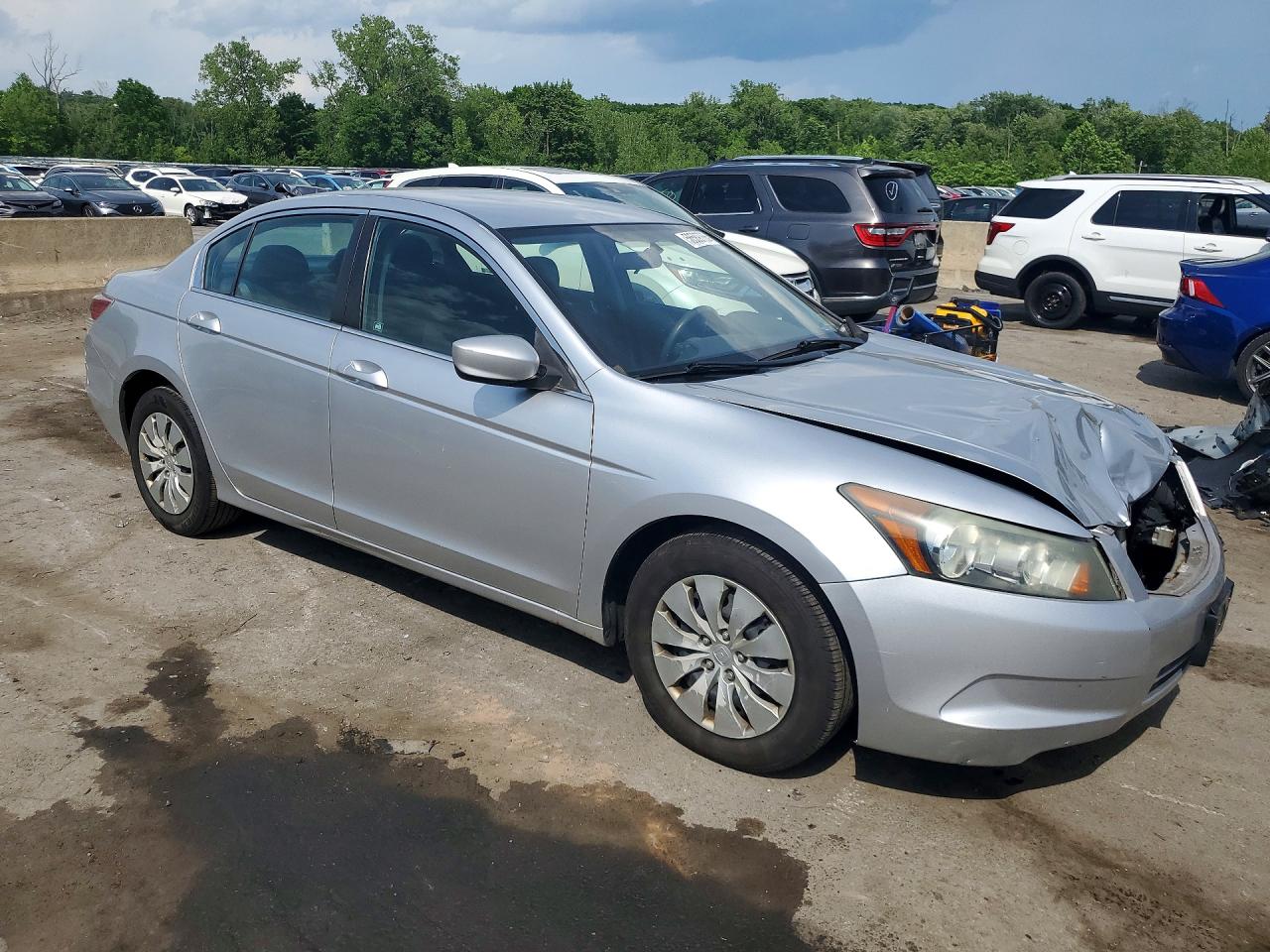 2009 Honda Accord Lx Silver vin: 1HGCP26369A117922