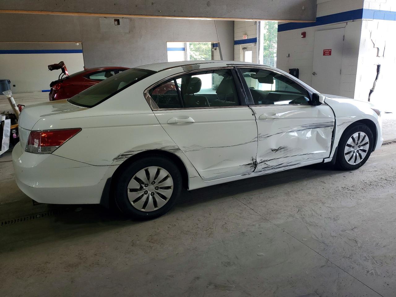 2009 Honda Accord Lx White vin: 1HGCP26369A182799
