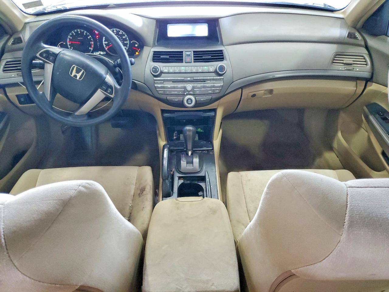 2009 Honda Accord Lx White vin: 1HGCP26369A182799