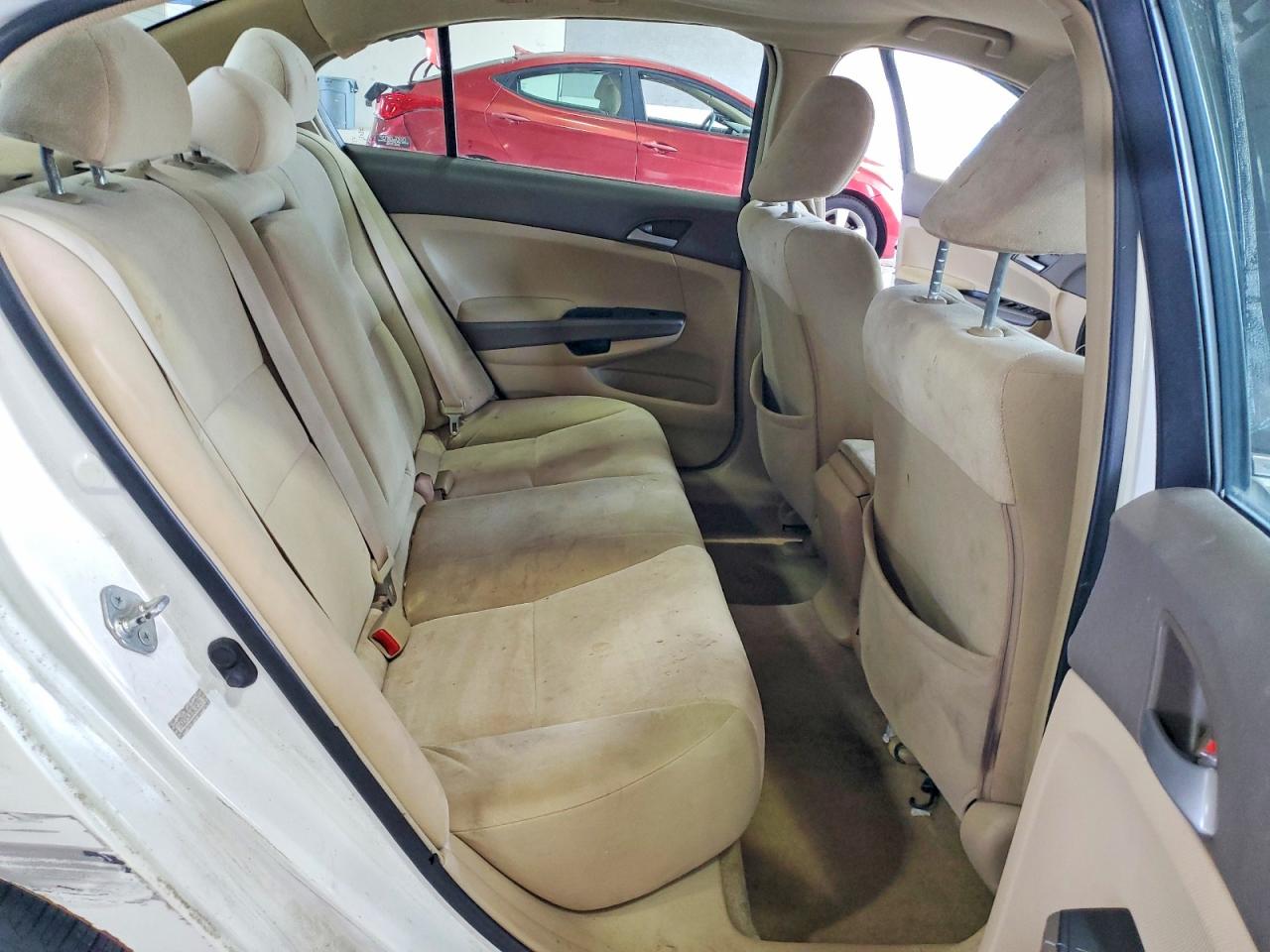2009 Honda Accord Lx White vin: 1HGCP26369A182799