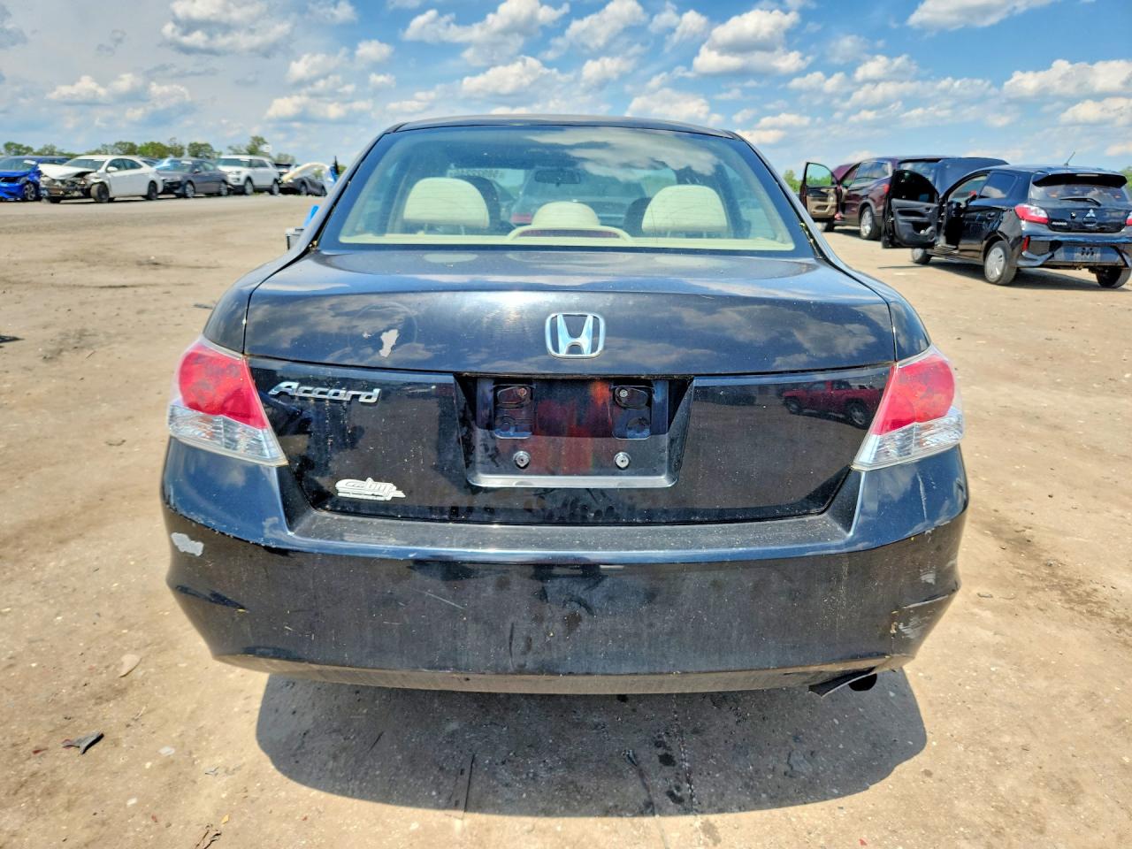 2009 Honda Accord Lx Black vin: 1HGCP26369A187002