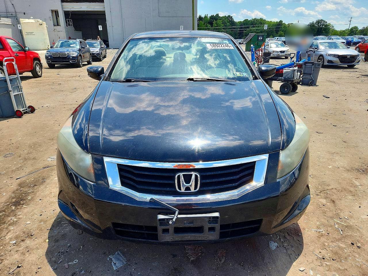 2009 Honda Accord Lx Black vin: 1HGCP26369A187002