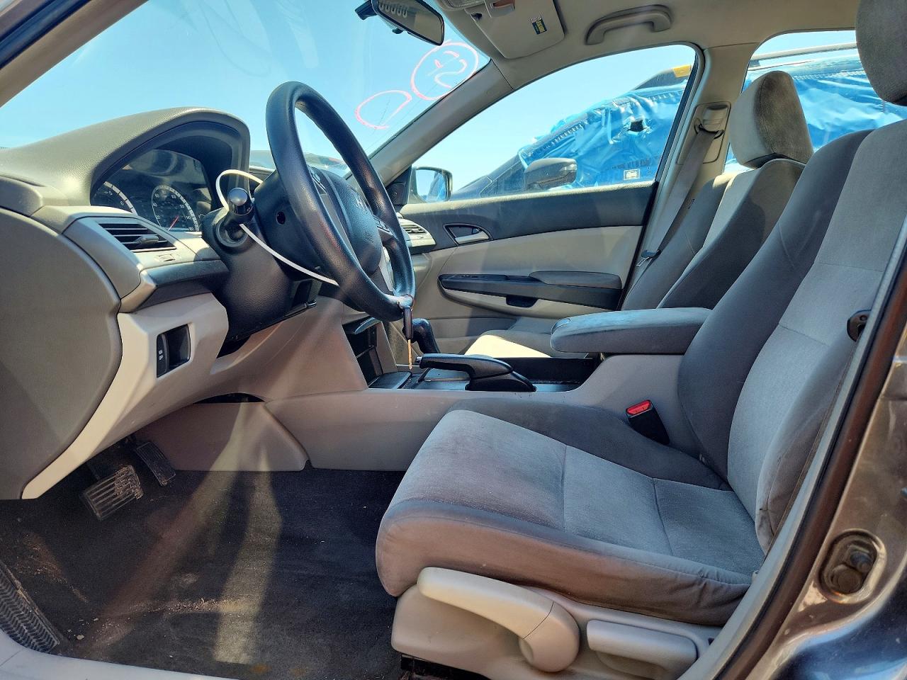2009 Honda Accord Lx Gray vin: 1HGCP26369A201402