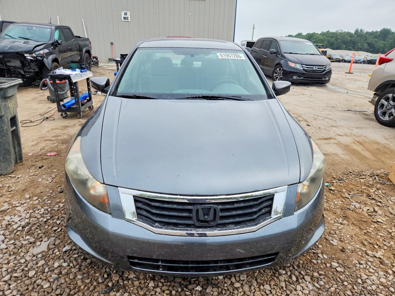 2009 Honda Accord Lx Gray vin: 1HGCP26369A201402