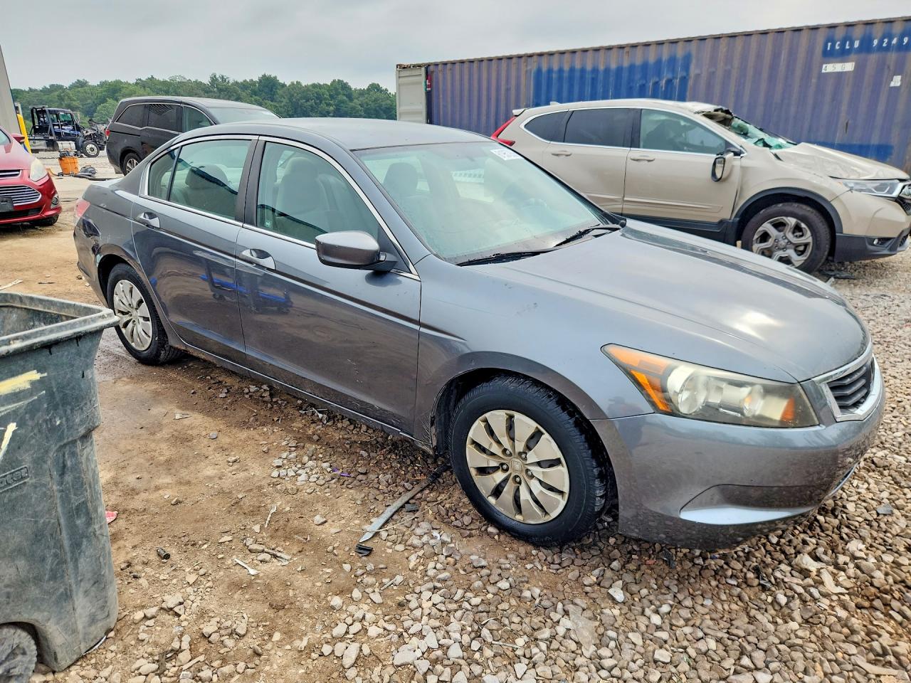2009 Honda Accord Lx Gray vin: 1HGCP26369A201402