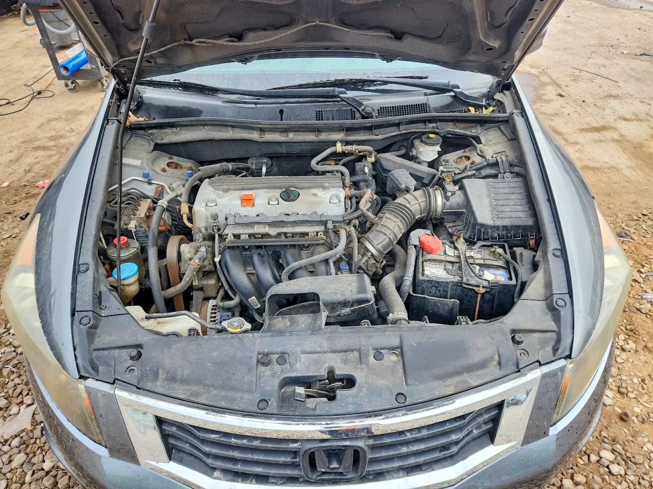 2009 Honda Accord Lx Gray vin: 1HGCP26369A201402