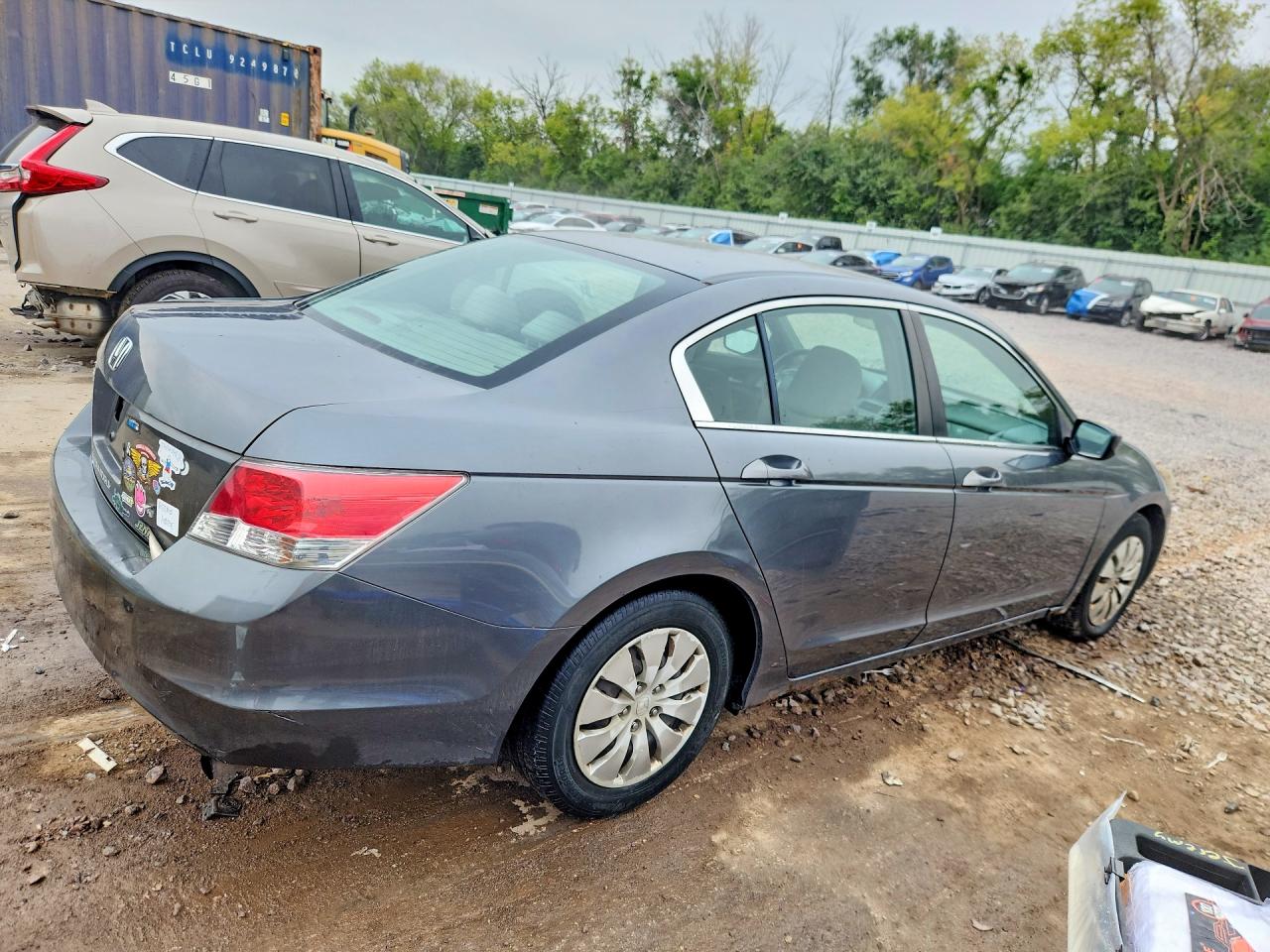 2009 Honda Accord Lx Gray vin: 1HGCP26369A201402