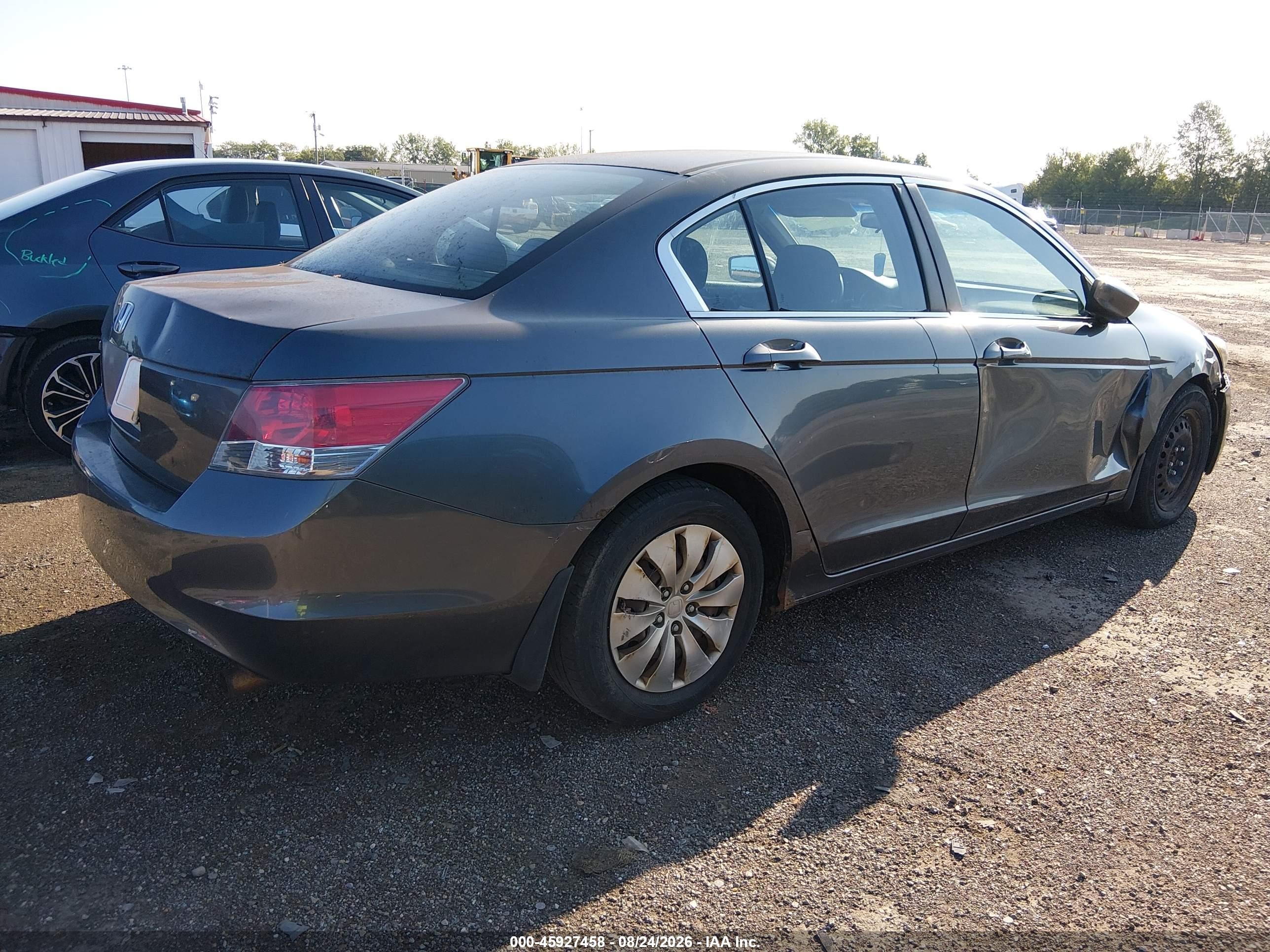 2008 Honda Accord 2.4 Lx Серый vin: 1HGCP26378A012384