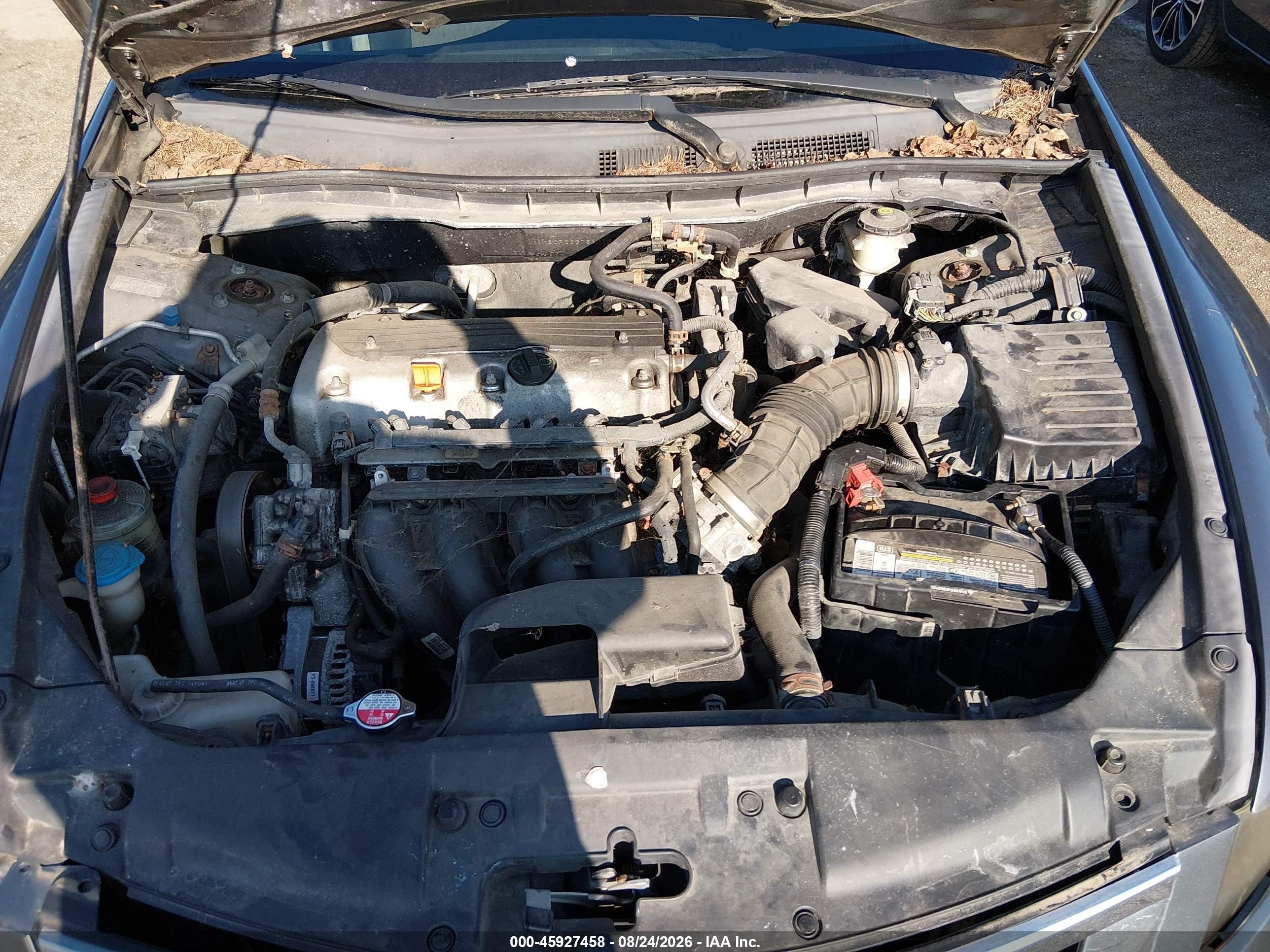 2008 Honda Accord 2.4 Lx Серый vin: 1HGCP26378A012384