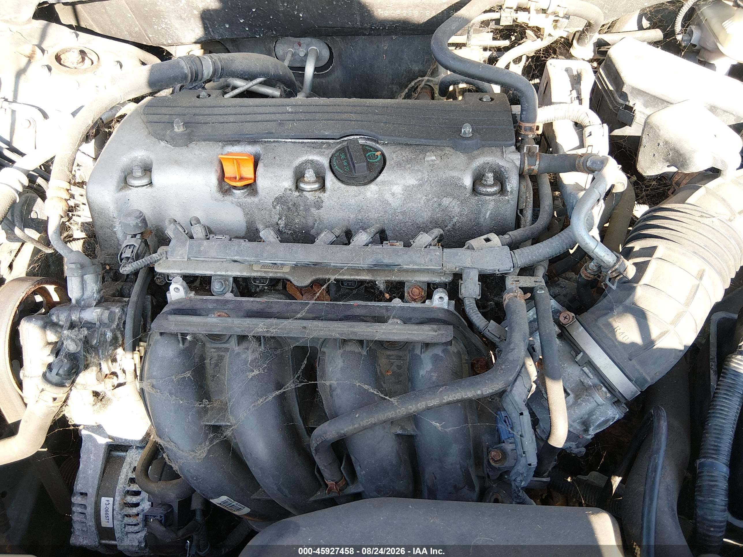 2008 Honda Accord 2.4 Lx Серый vin: 1HGCP26378A012384