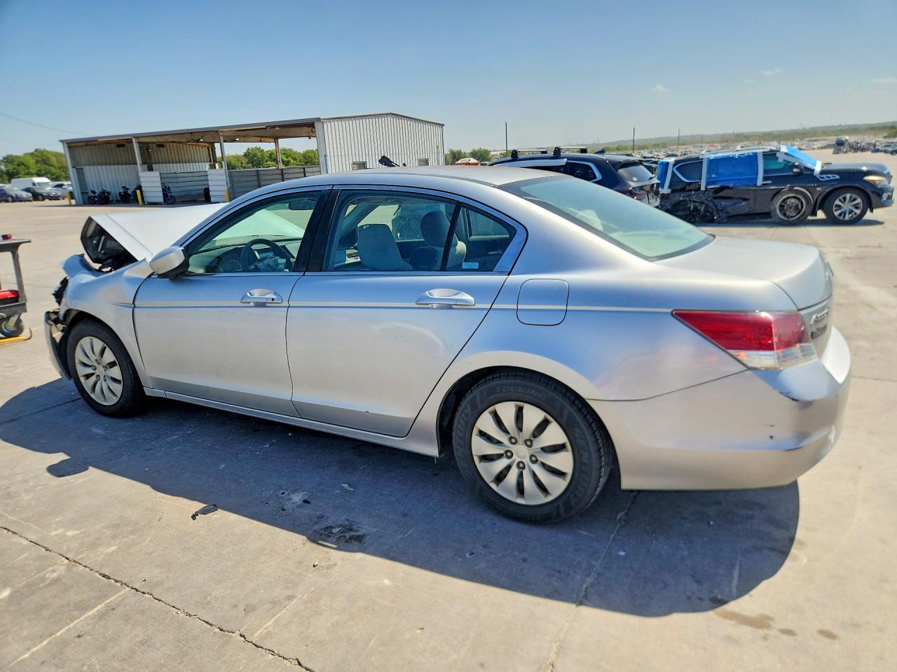 2008 Honda Accord Lx Gray vin: 1HGCP26378A022199