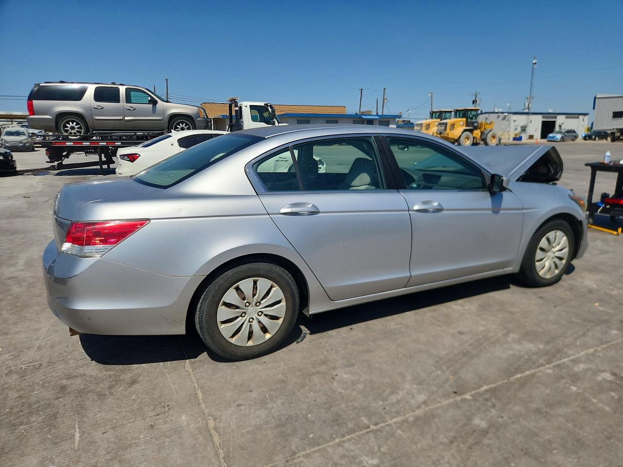 2008 Honda Accord Lx Gray vin: 1HGCP26378A022199