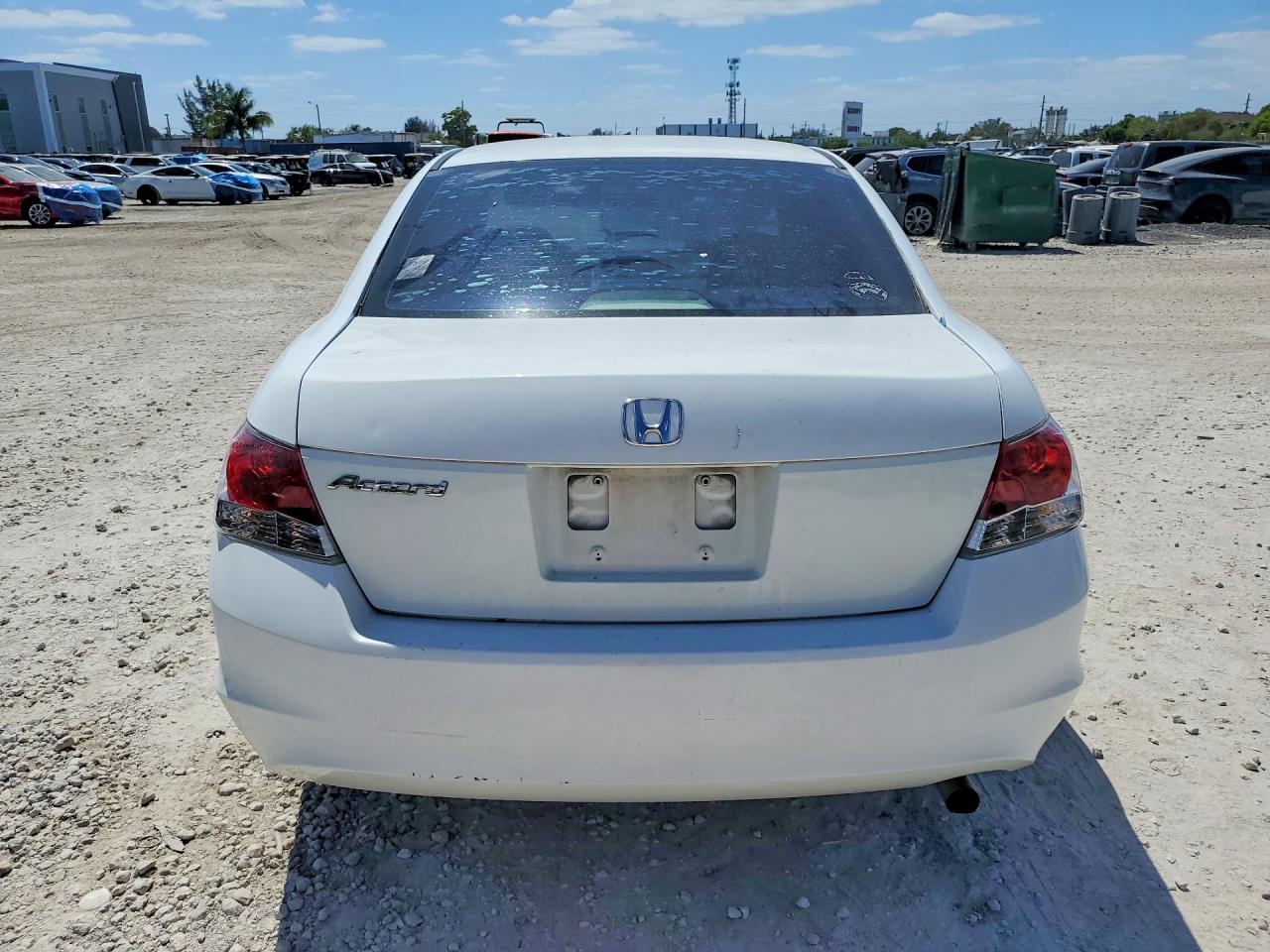2008 Honda Accord Lx Белый vin: 1HGCP26378A029847