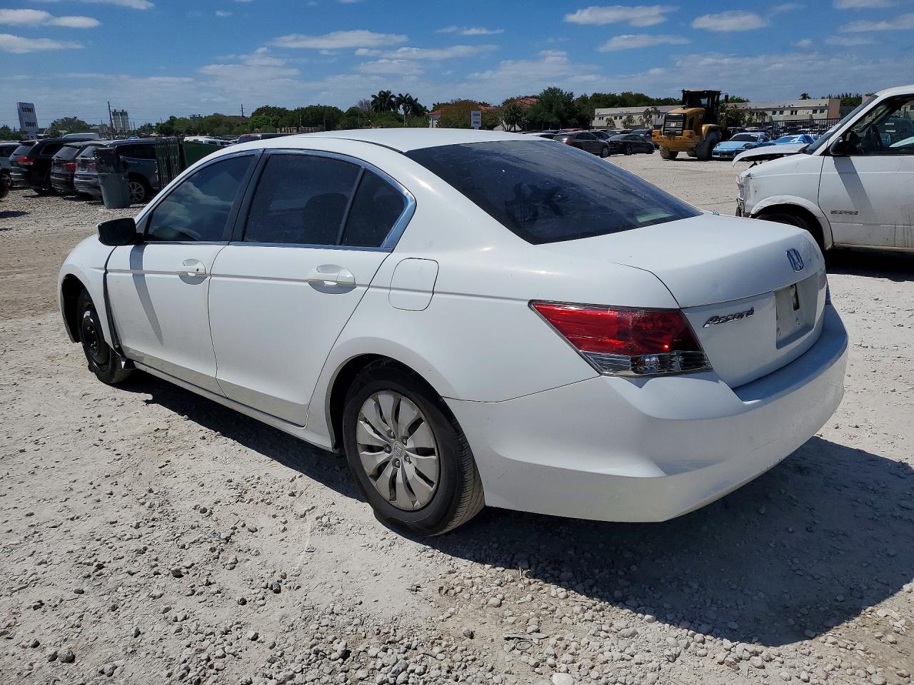 2008 Honda Accord Lx Белый vin: 1HGCP26378A029847