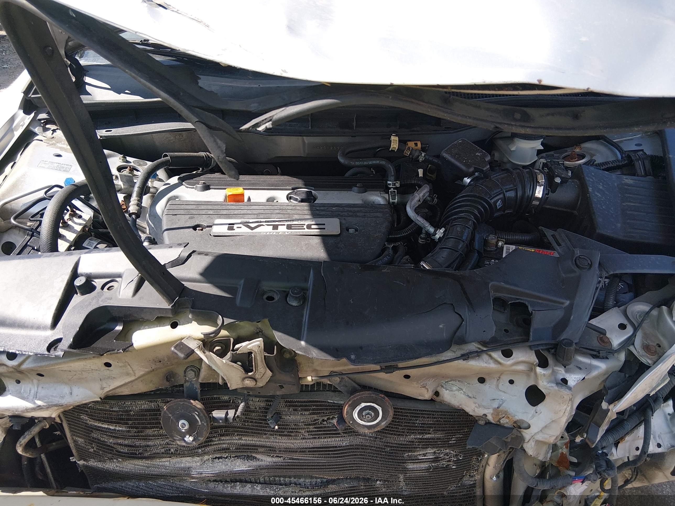 2008 Honda Accord 2.4 Lx Gray vin: 1HGCP26378A052352
