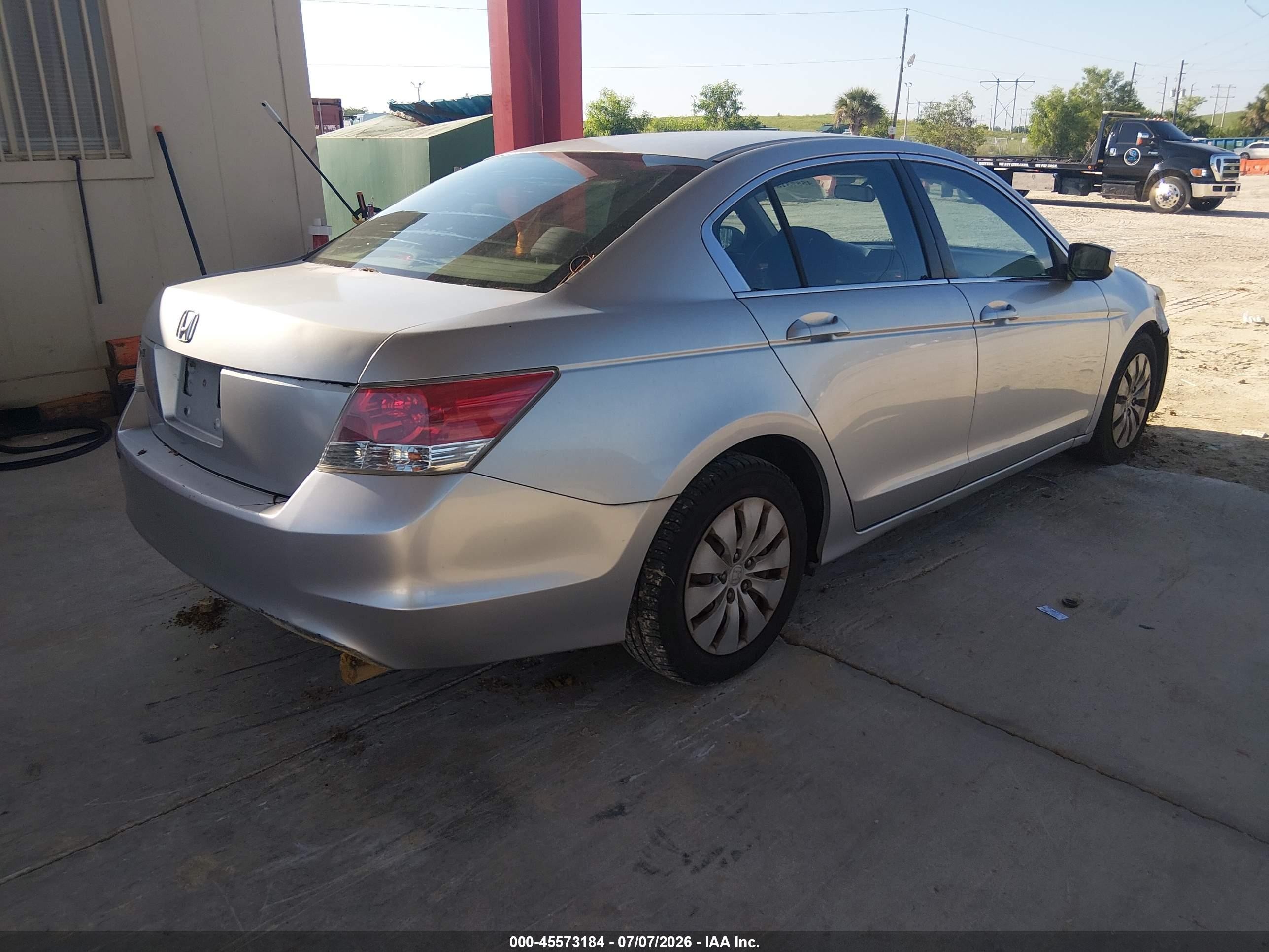 2008 Honda Accord 2.4 Lx Gray vin: 1HGCP26378A077719
