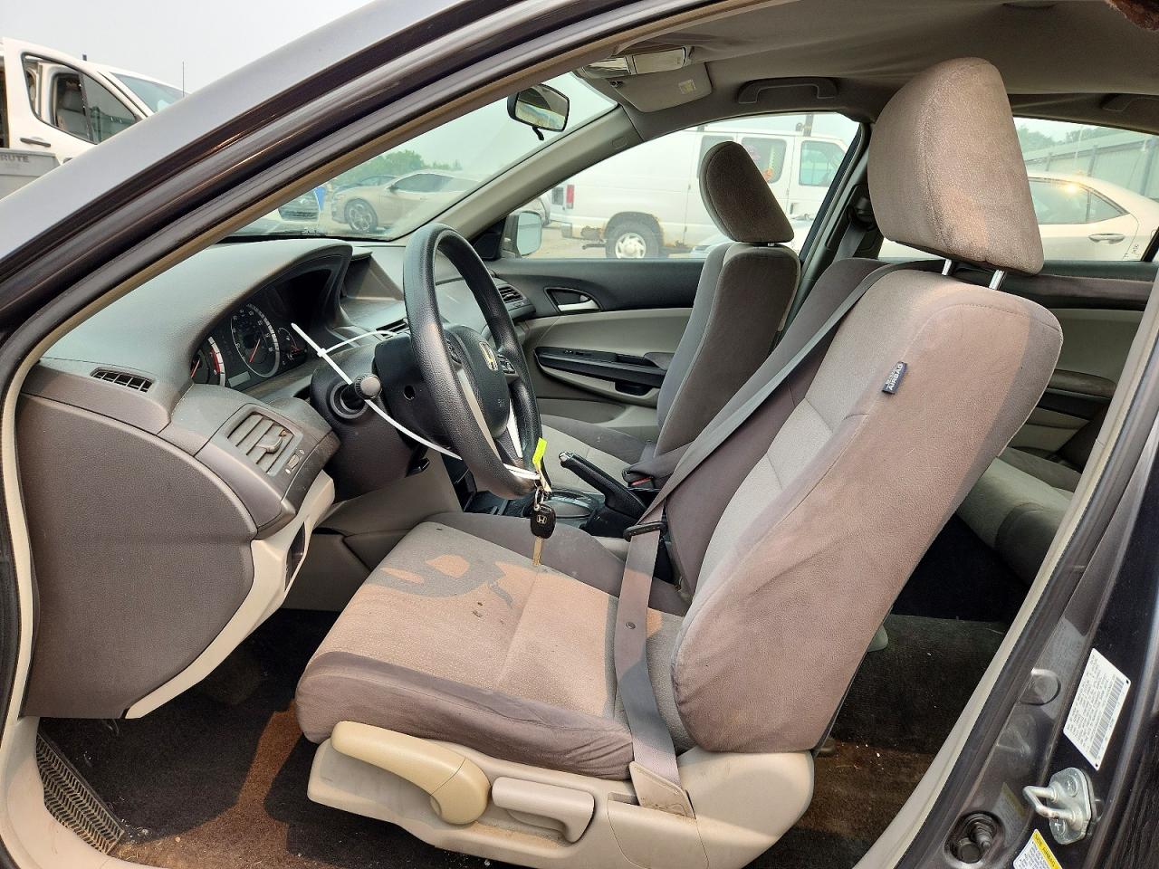 2008 Honda Accord Lx Gray vin: 1HGCP26378A090177