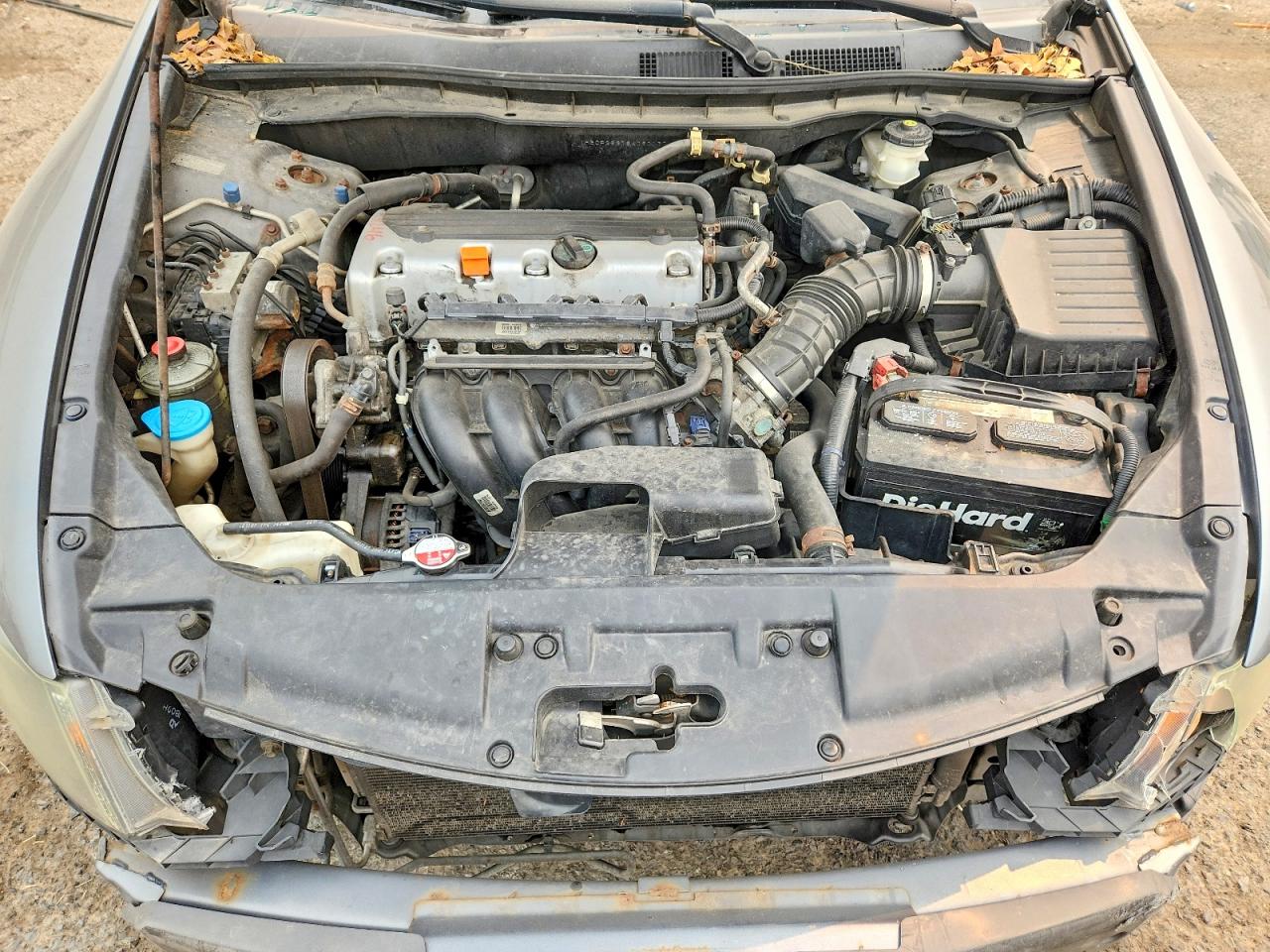 2008 Honda Accord Lx Gray vin: 1HGCP26378A090177
