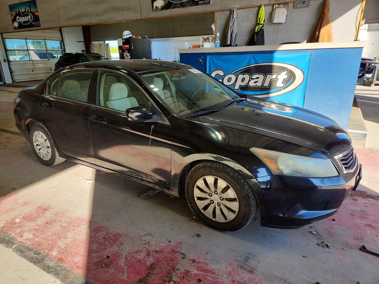 2008 Honda Accord Lx Black vin: 1HGCP26378A092317
