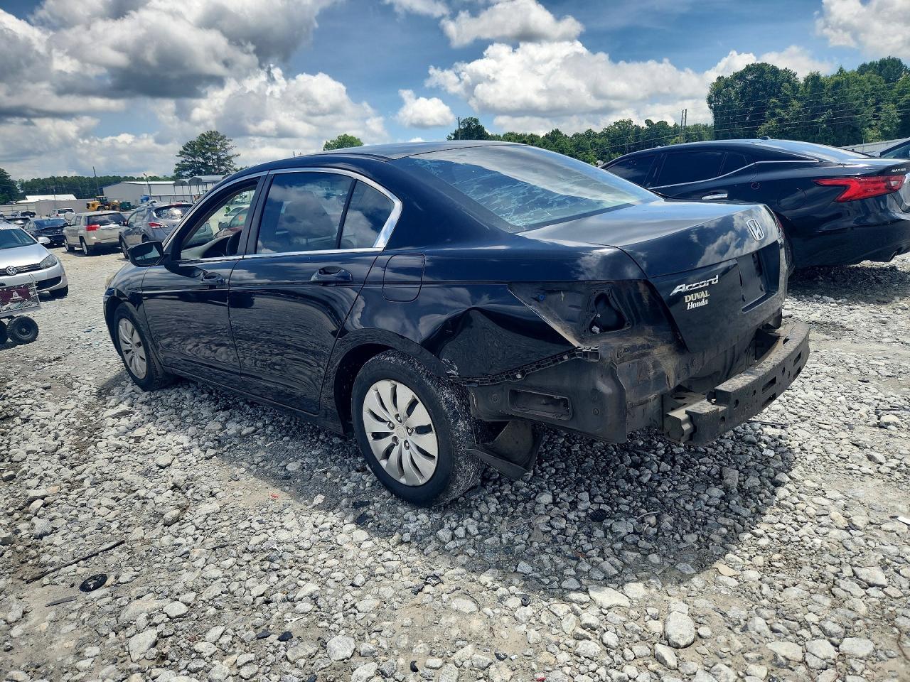 2008 Honda Accord Lx Black vin: 1HGCP26378A109276