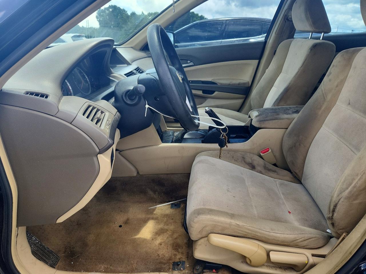2008 Honda Accord Lx Black vin: 1HGCP26378A109276