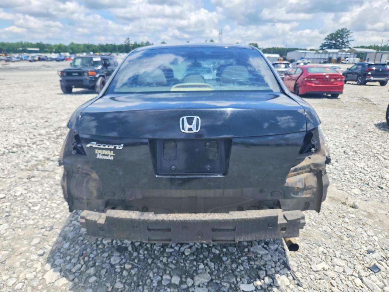 2008 Honda Accord Lx Black vin: 1HGCP26378A109276