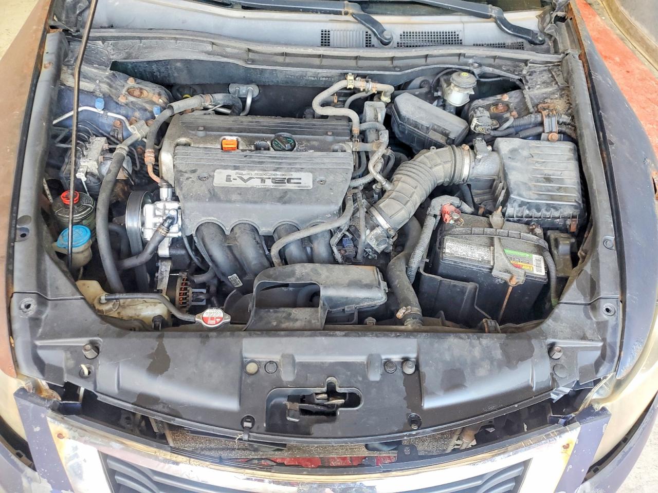 2008 Honda Accord Lx Blue vin: 1HGCP26378A163337