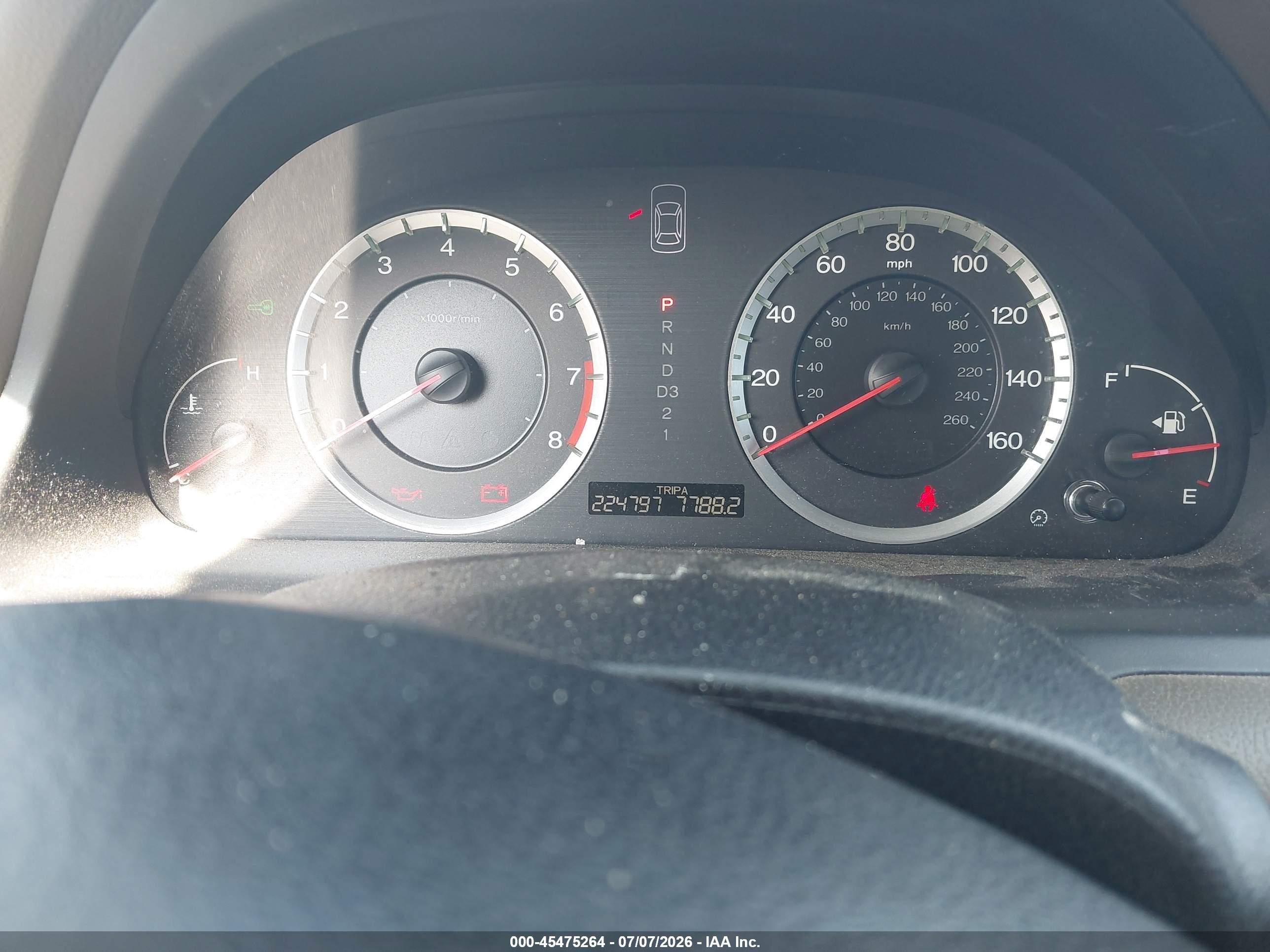 2008 Honda Accord 2.4 Lx Белый vin: 1HGCP26378A163709
