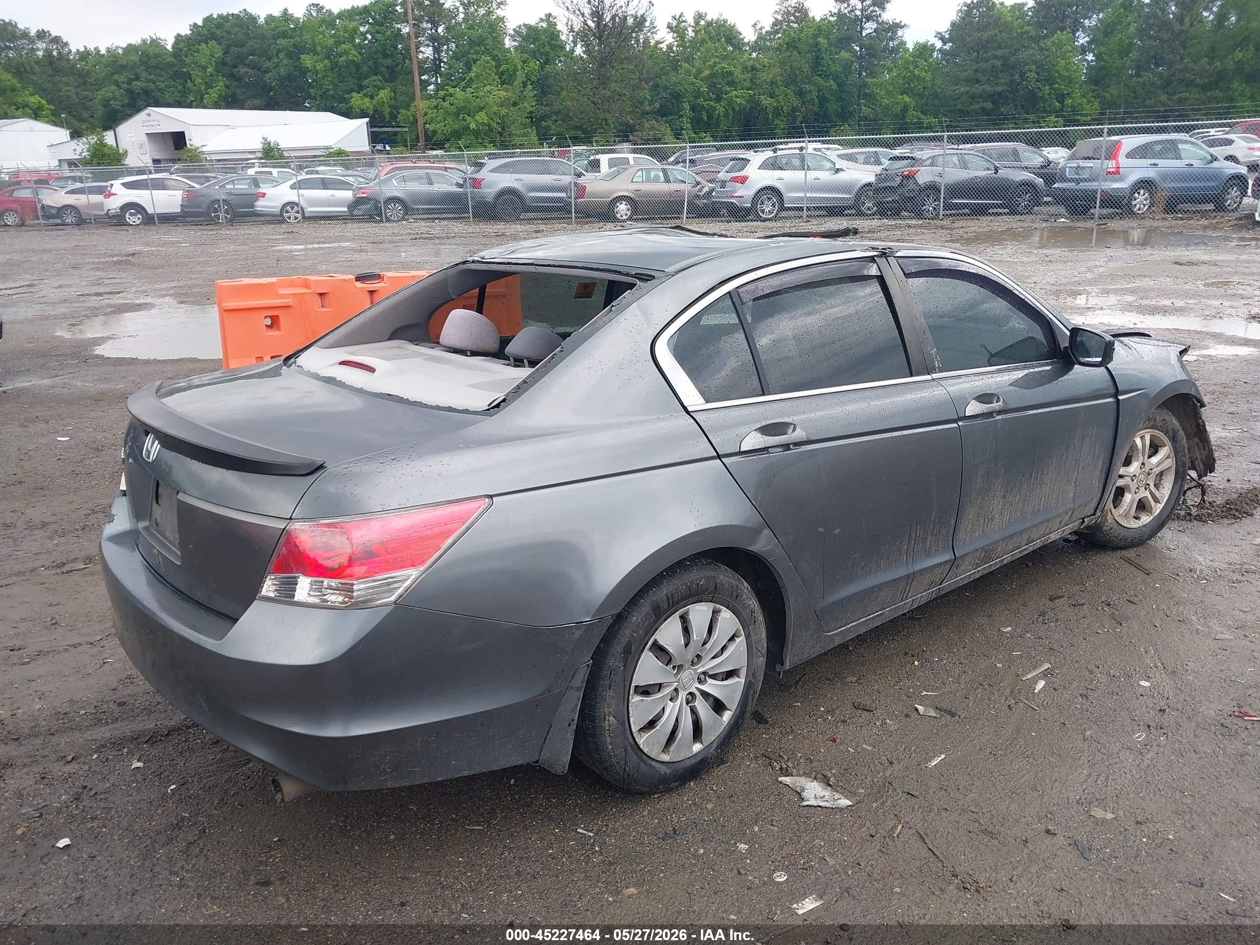 2009 Honda Accord 2.4 Lx Gray vin: 1HGCP26379A005128