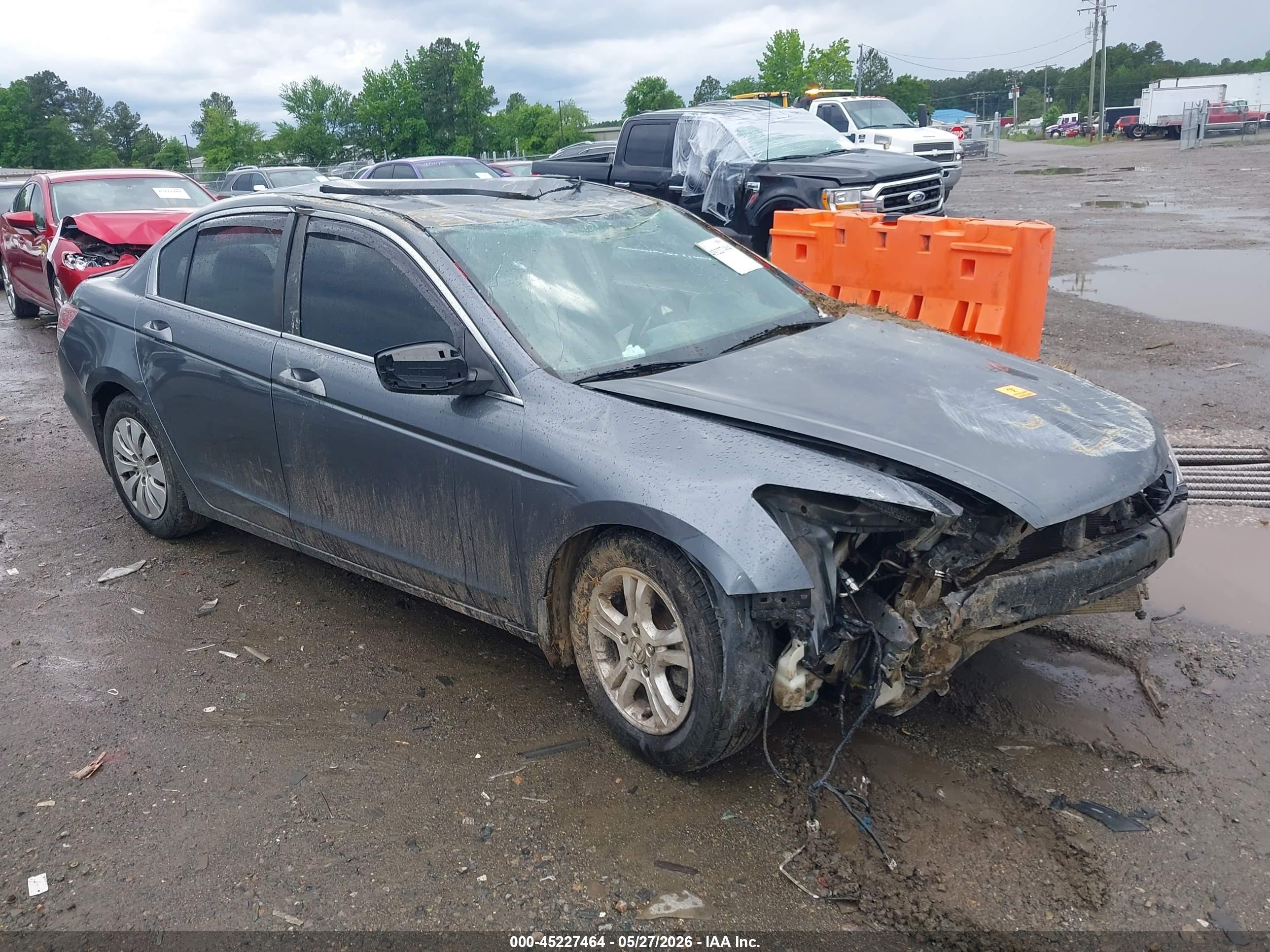 2009 Honda Accord 2.4 Lx Серый vin: 1HGCP26379A005128