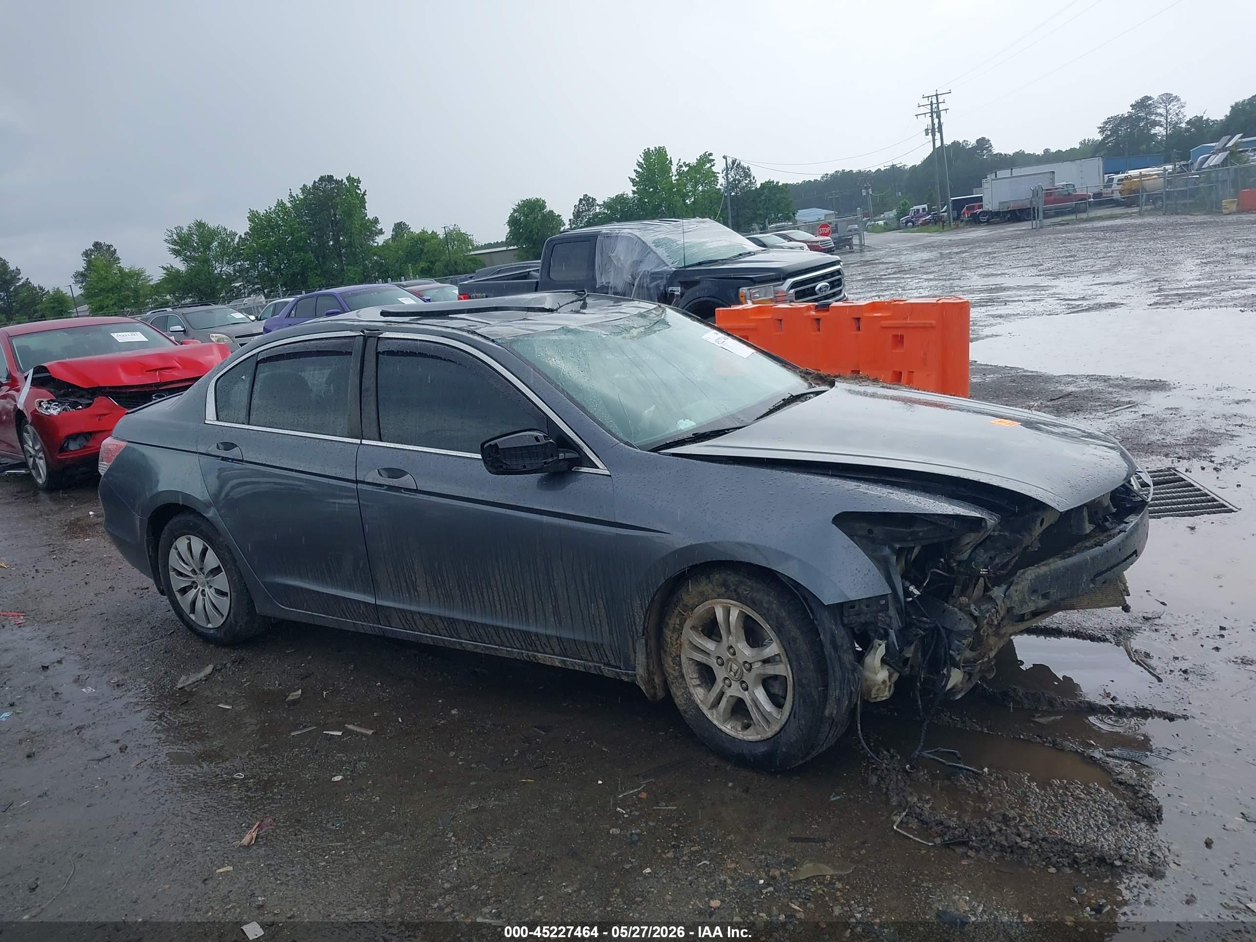 2009 Honda Accord 2.4 Lx Gray vin: 1HGCP26379A005128
