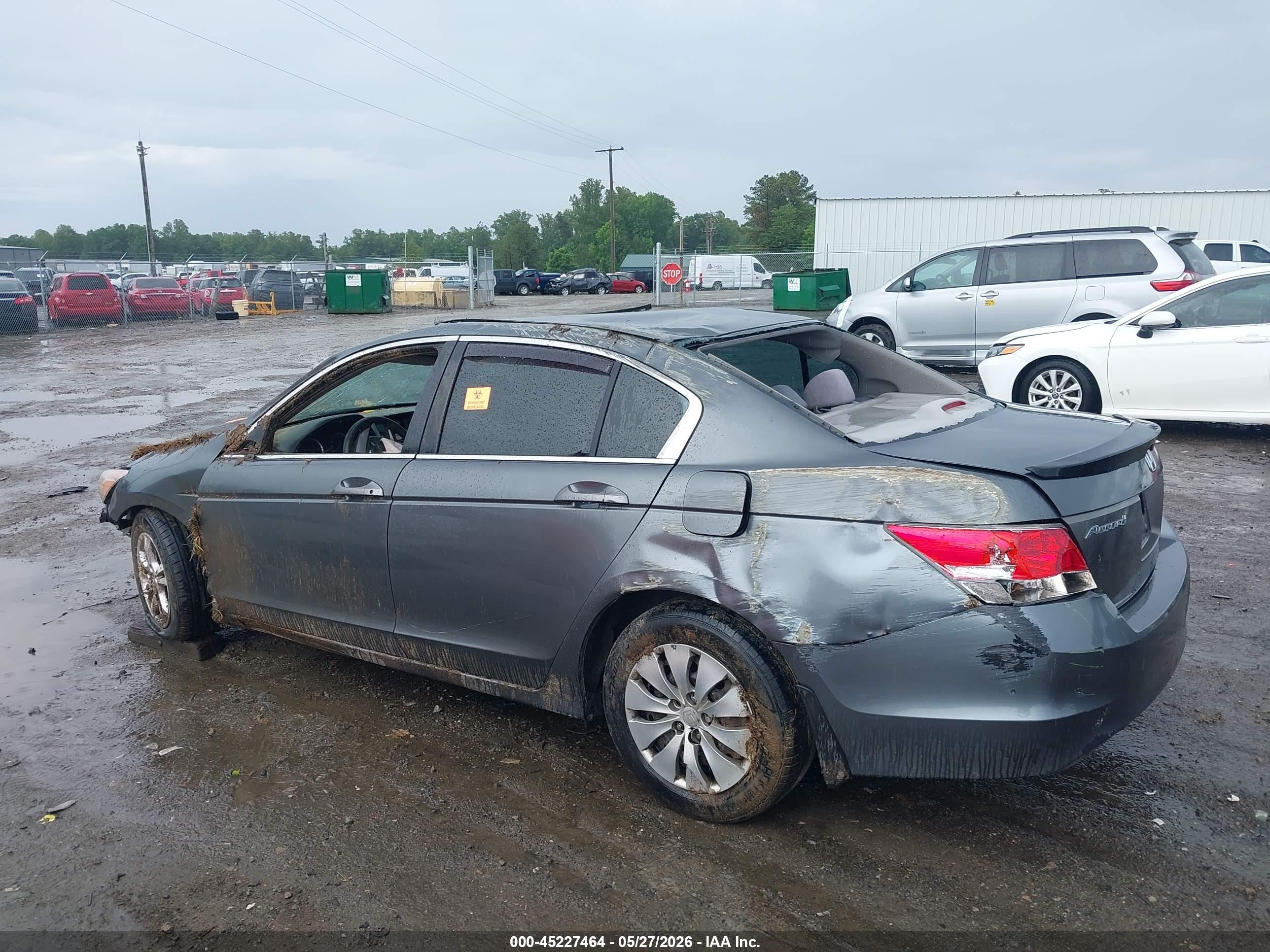 2009 Honda Accord 2.4 Lx Gray vin: 1HGCP26379A005128
