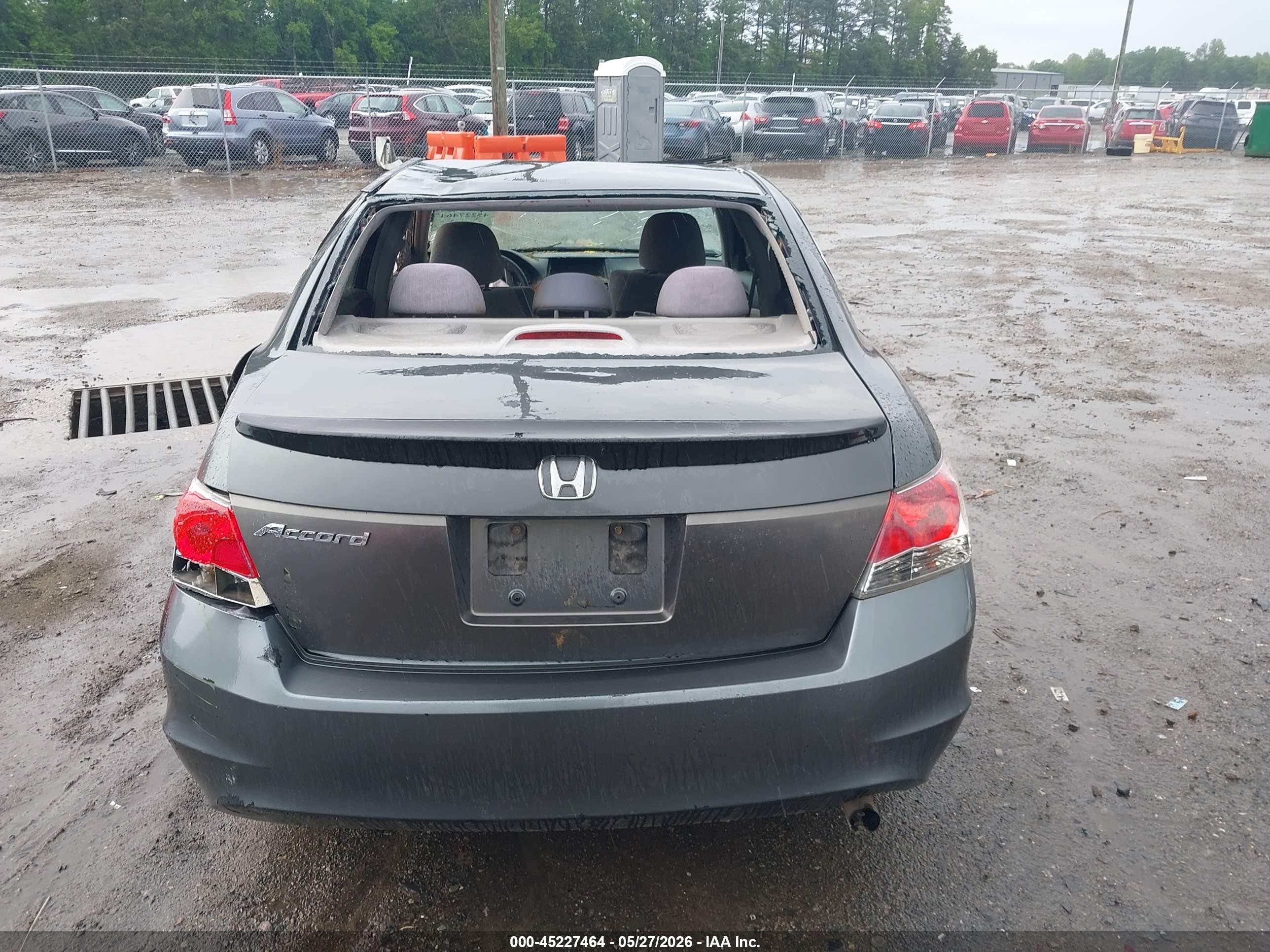 2009 Honda Accord 2.4 Lx Gray vin: 1HGCP26379A005128