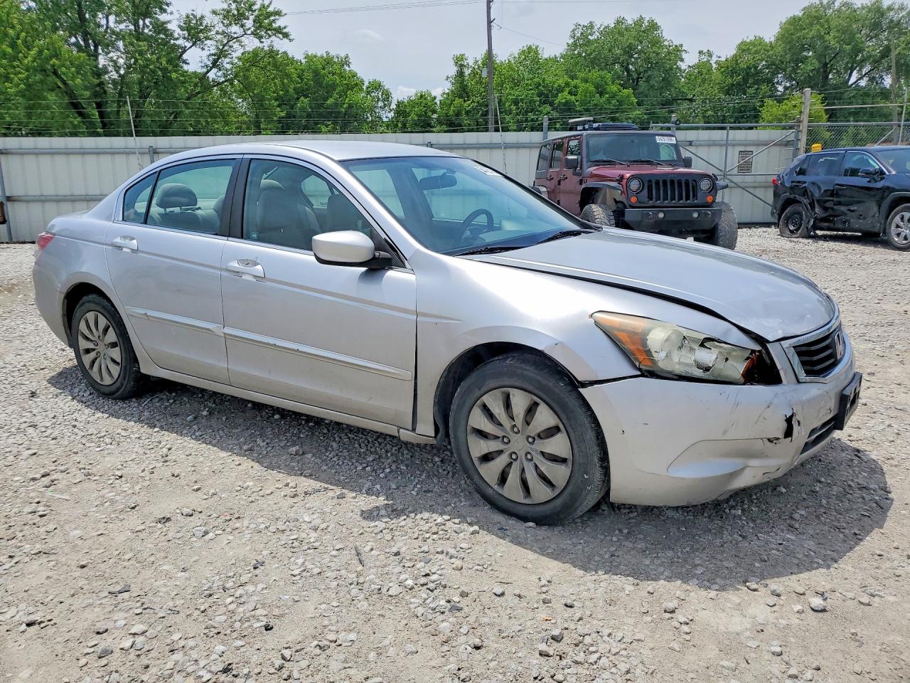 2009 Honda Accord Lx Silver vin: 1HGCP26379A012886