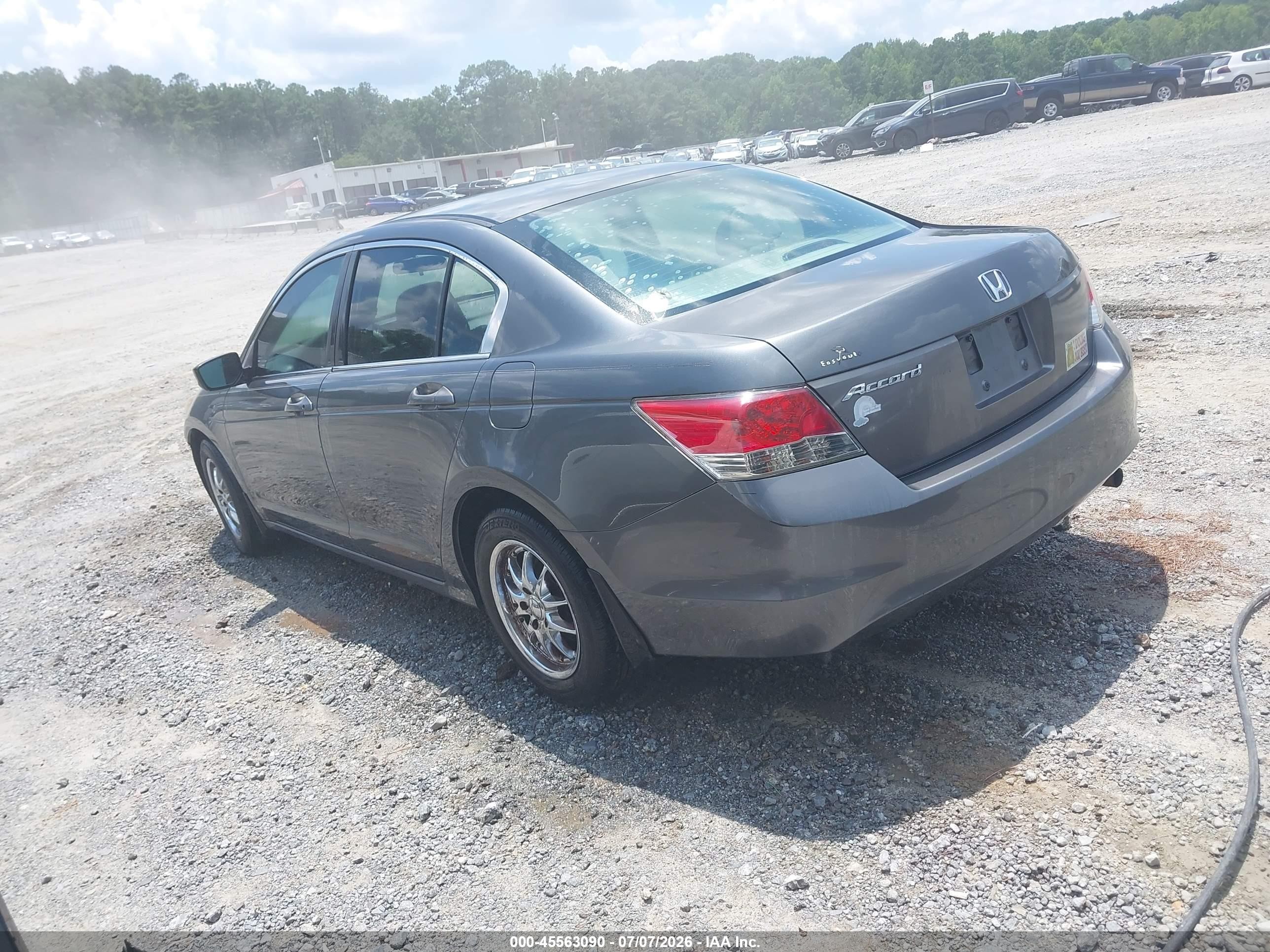 2009 Honda Accord 2.4 Lx Gray vin: 1HGCP26379A026285