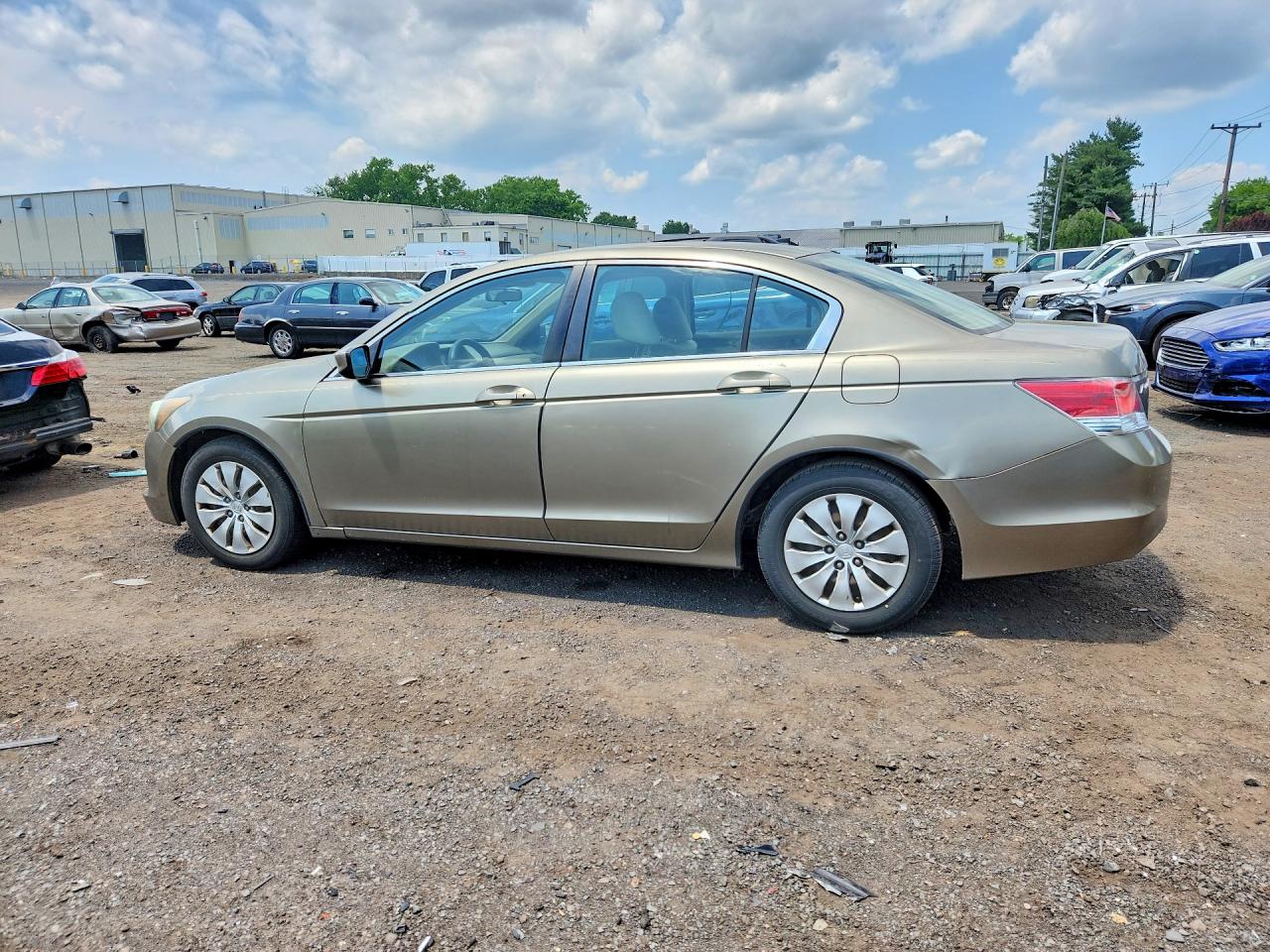 2009 Honda Accord Lx Желто-коричневый vin: 1HGCP26379A054152