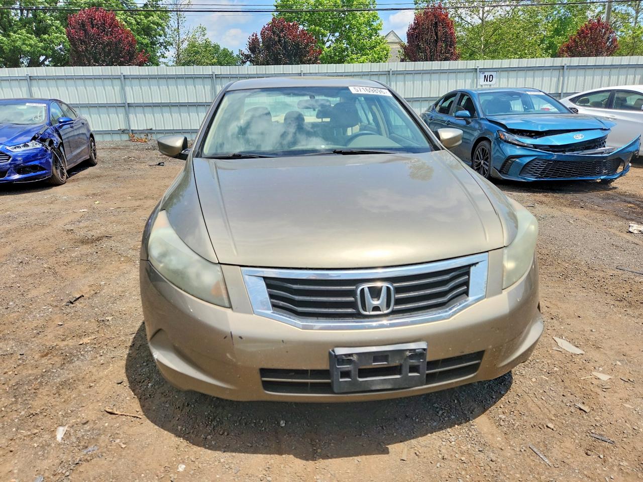 2009 Honda Accord Lx Желто-коричневый vin: 1HGCP26379A054152
