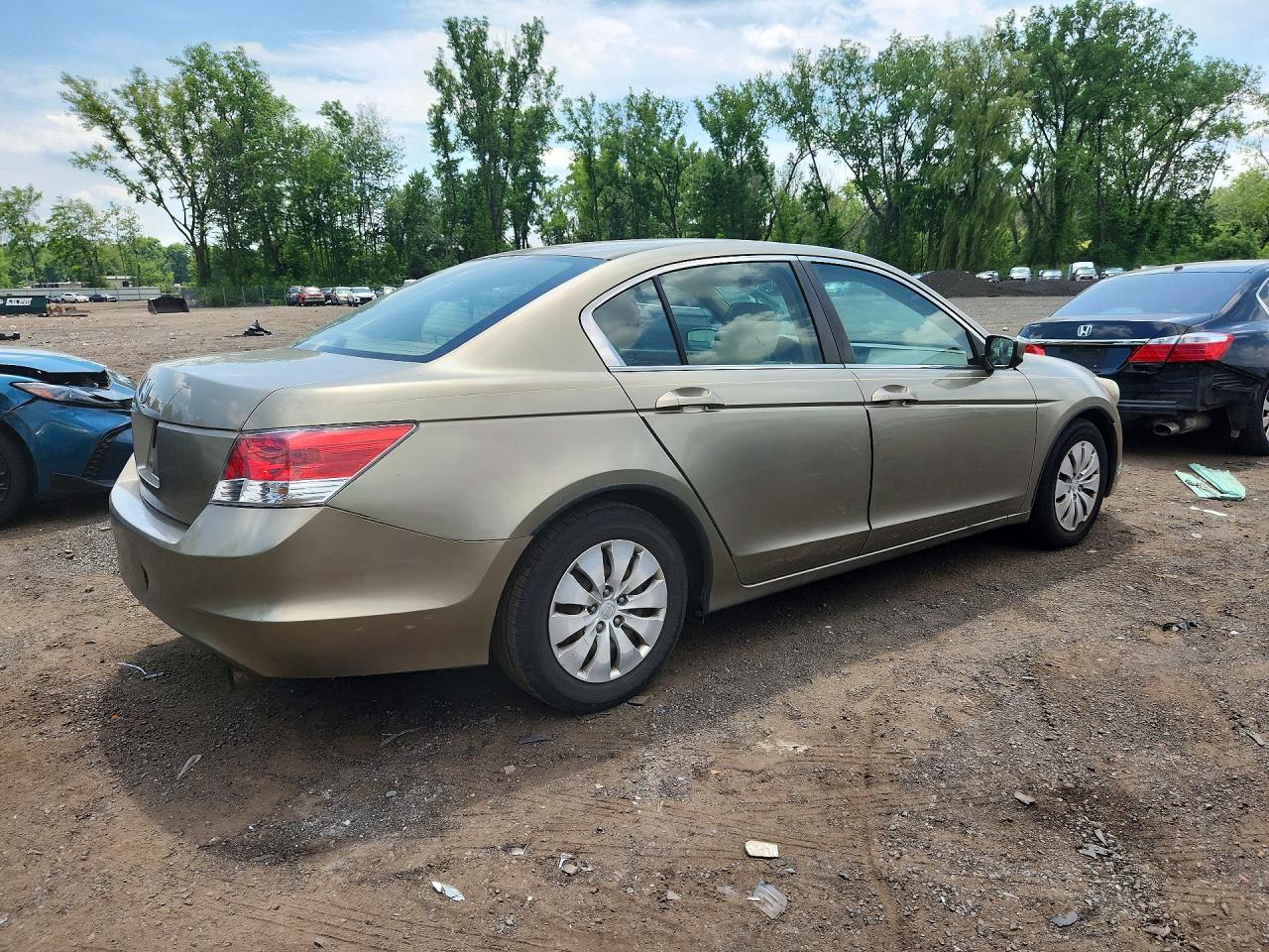 2009 Honda Accord Lx Желто-коричневый vin: 1HGCP26379A054152
