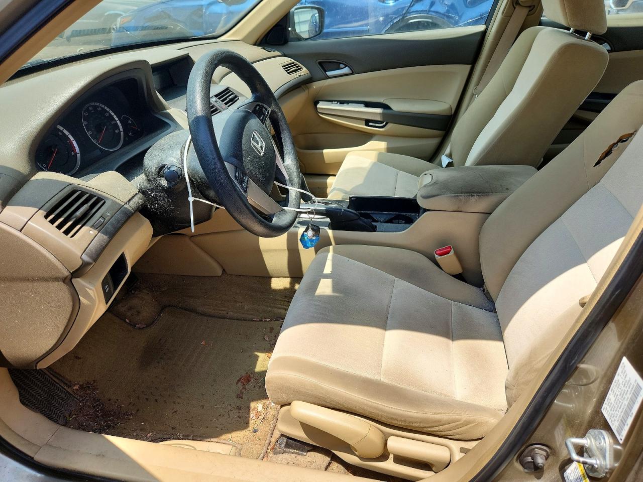 2009 Honda Accord Lx Желто-коричневый vin: 1HGCP26379A054152