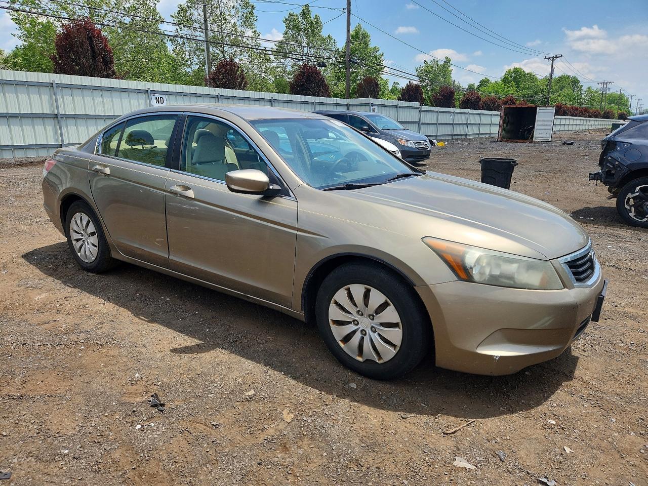 2009 Honda Accord Lx Желто-коричневый vin: 1HGCP26379A054152
