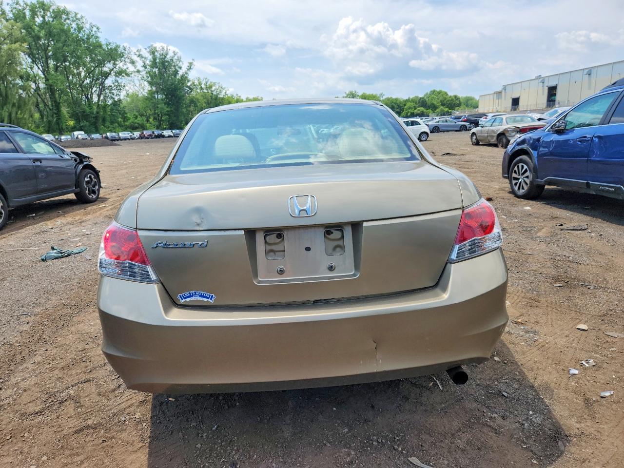 2009 Honda Accord Lx Желто-коричневый vin: 1HGCP26379A054152