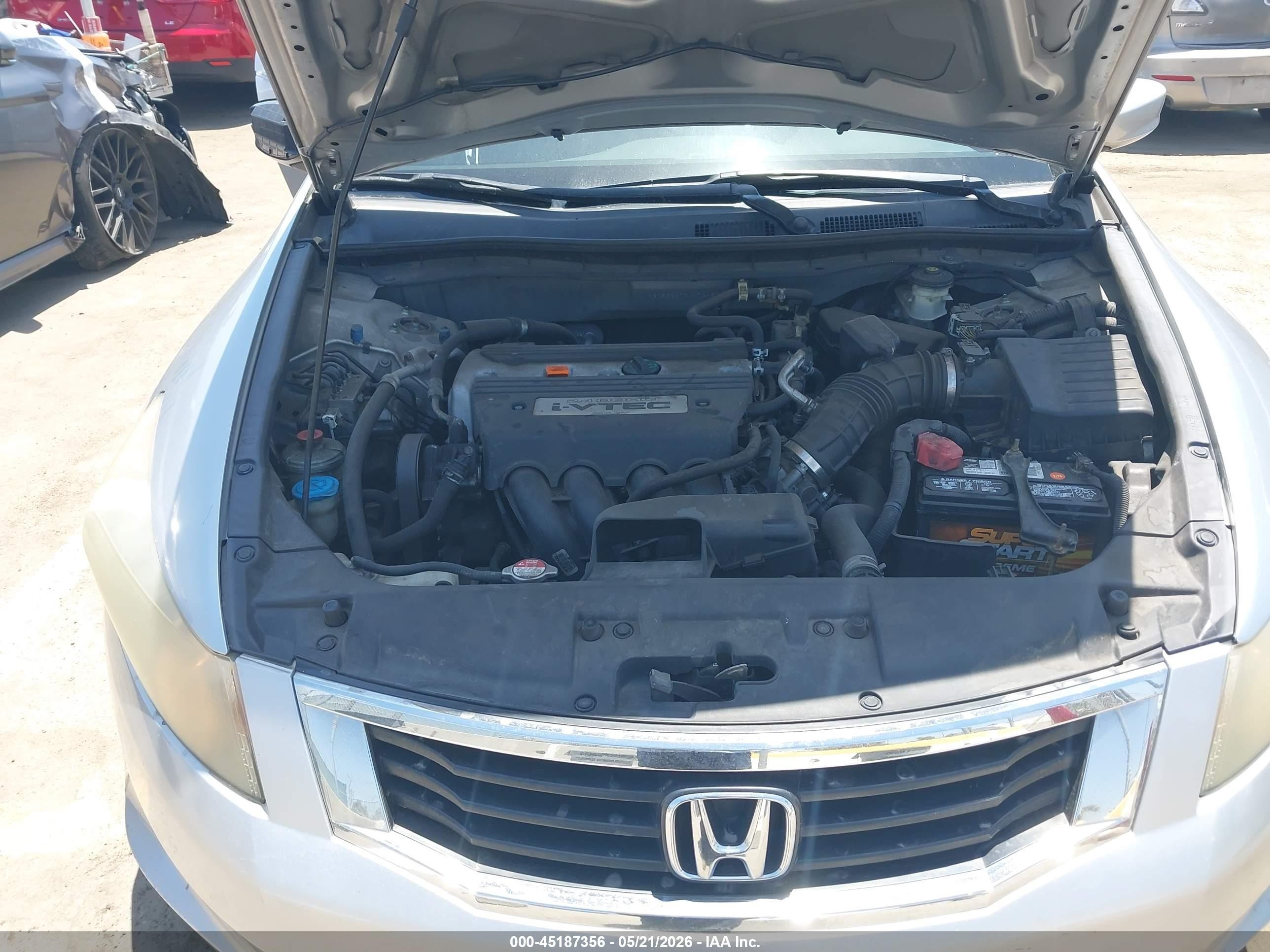 2009 Honda Accord 2.4 Lx Silver vin: 1HGCP26379A072487