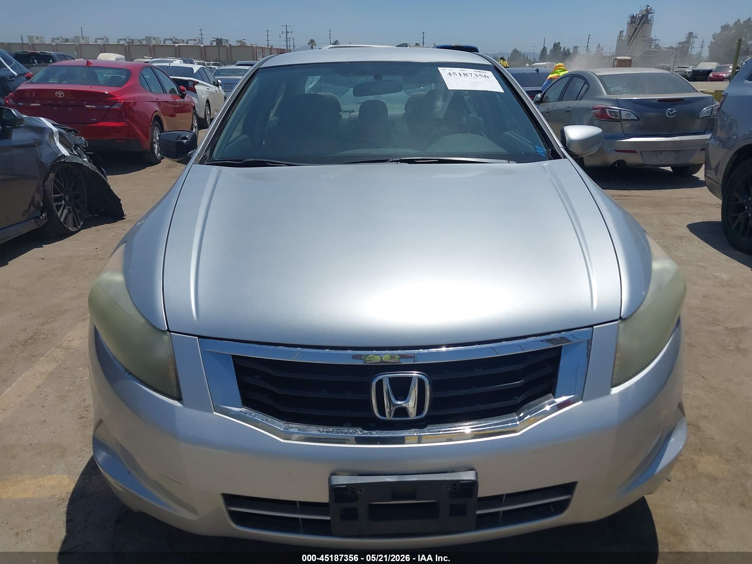 2009 Honda Accord 2.4 Lx Silver vin: 1HGCP26379A072487