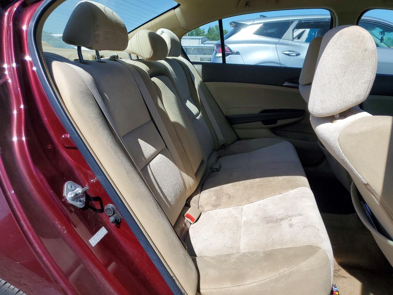 2009 Honda Accord Lx Бордовый vin: 1HGCP26379A133157