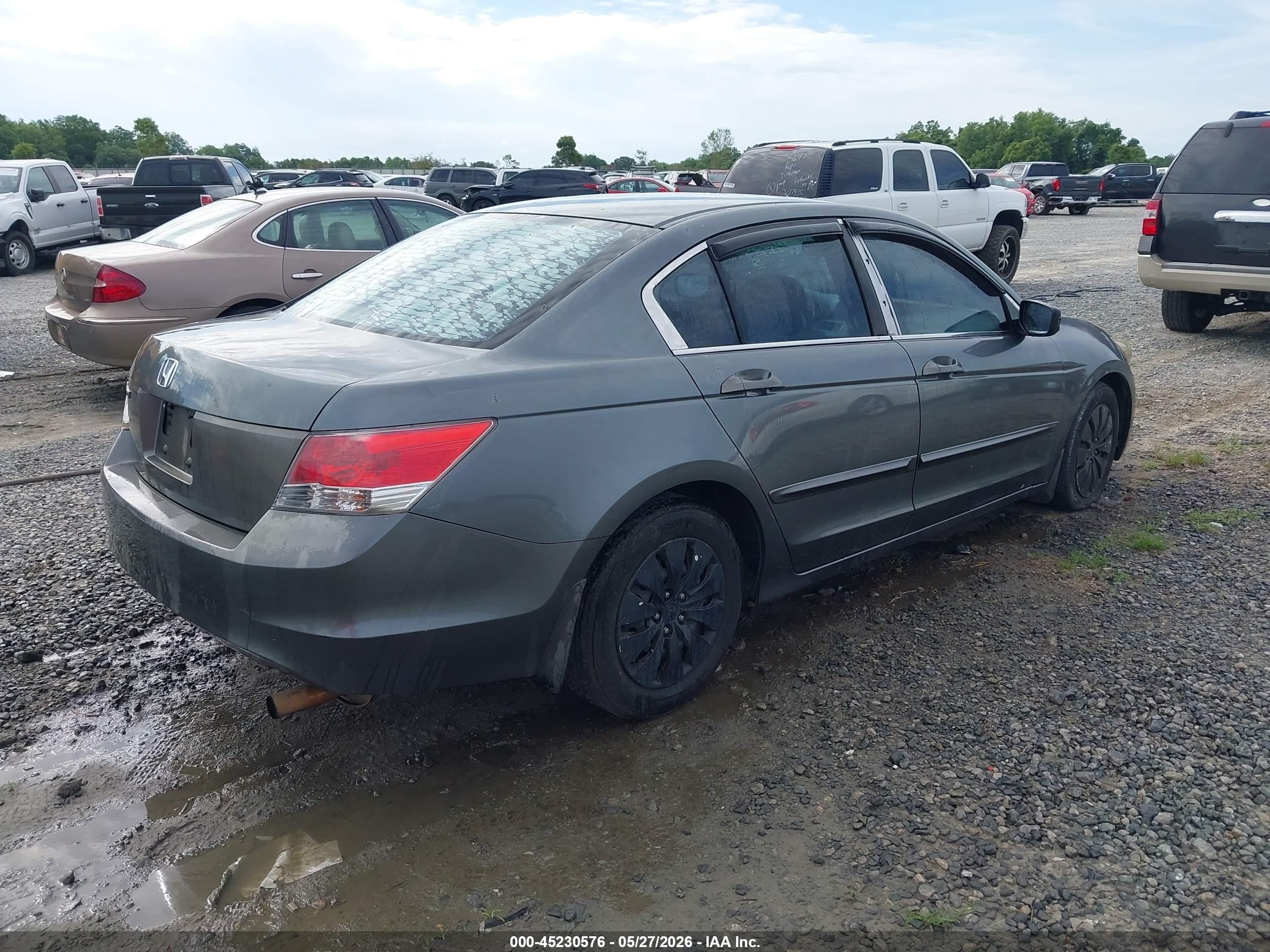 2009 Honda Accord 2.4 Lx Gray vin: 1HGCP26379A169169