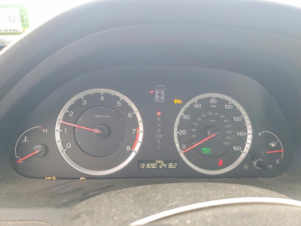 2009 Honda Accord Lx Blue vin: 1HGCP26379A200565