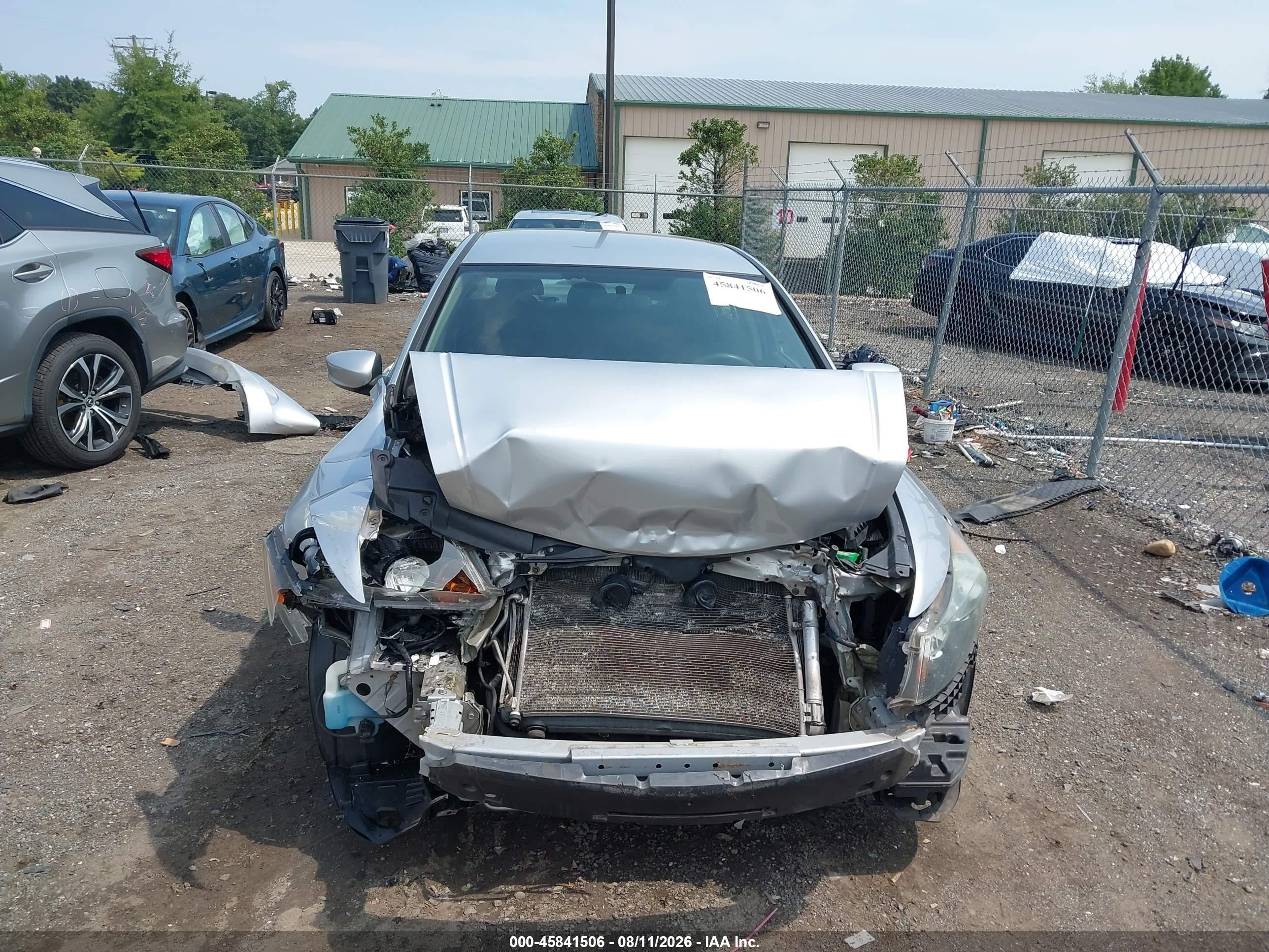 2008 Honda Accord 2.4 Lx Silver vin: 1HGCP26388A037259