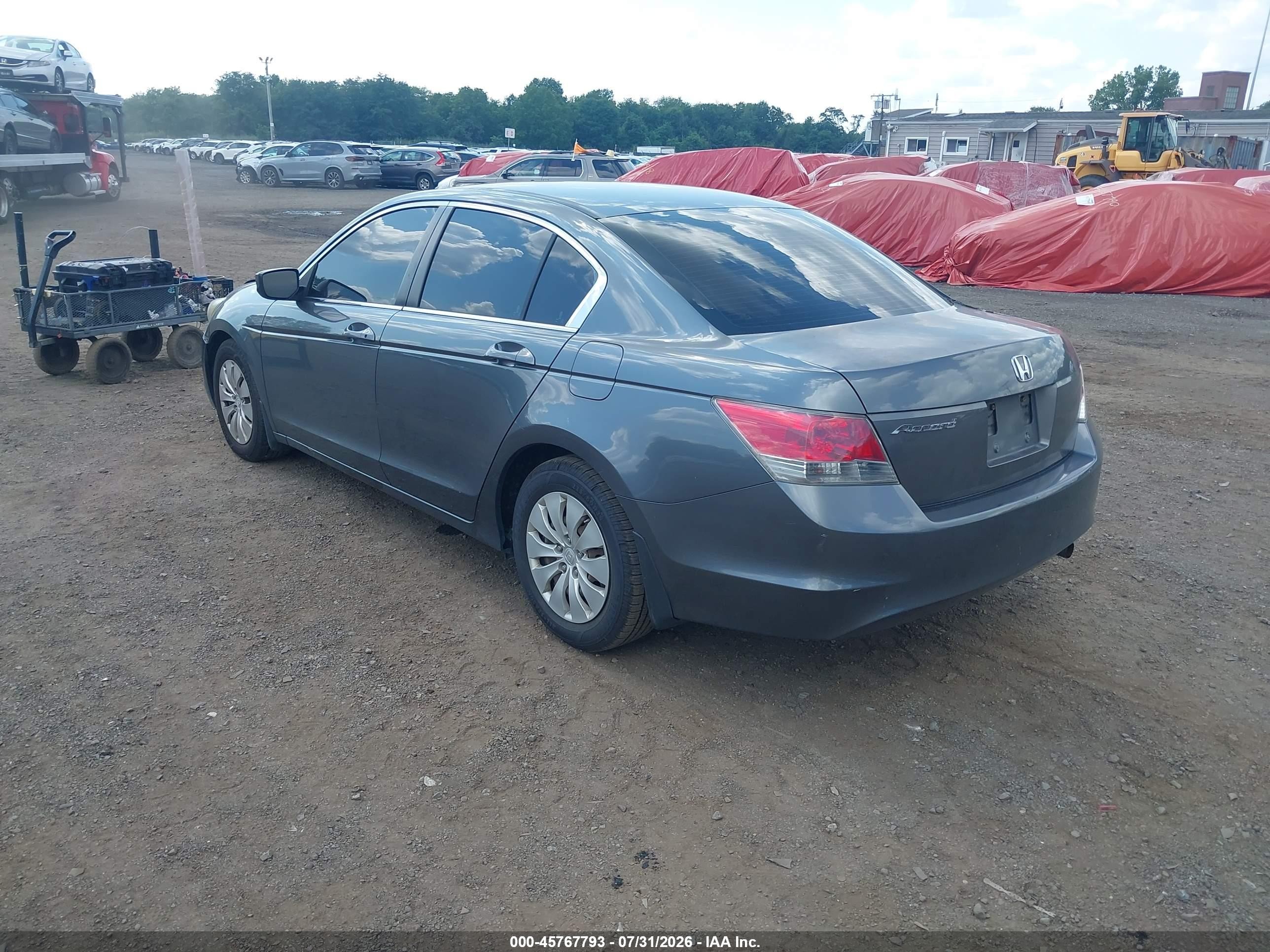 2008 Honda Accord 2.4 Lx Серый vin: 1HGCP26388A040274