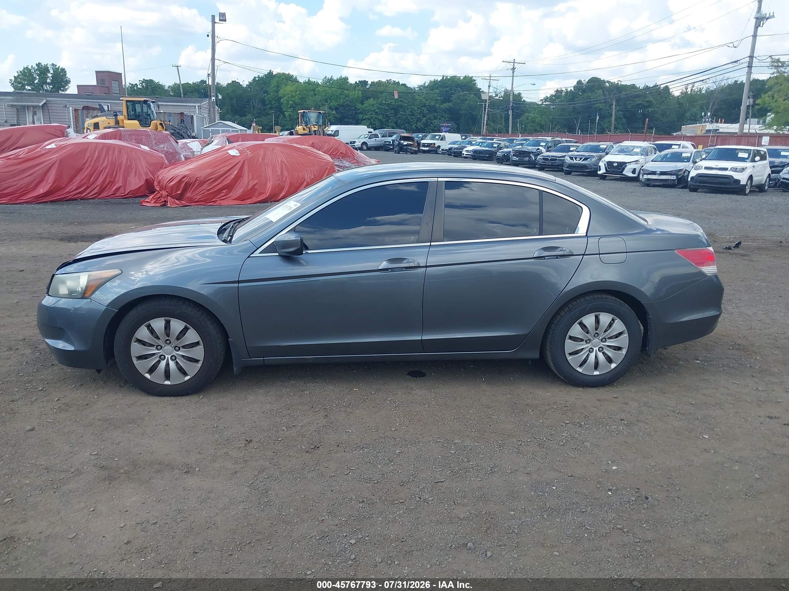 2008 Honda Accord 2.4 Lx Серый vin: 1HGCP26388A040274